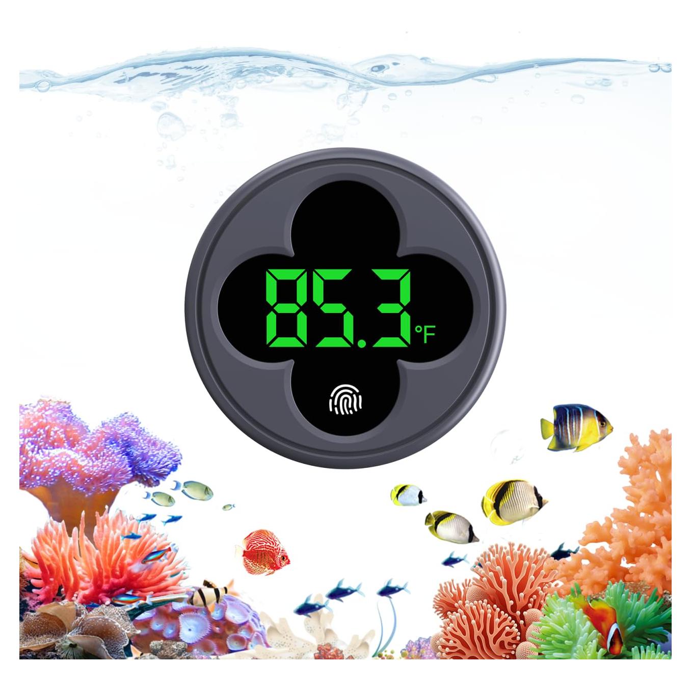 Termómetro Digital PAIZOO para Acuario con Pantalla LED HD