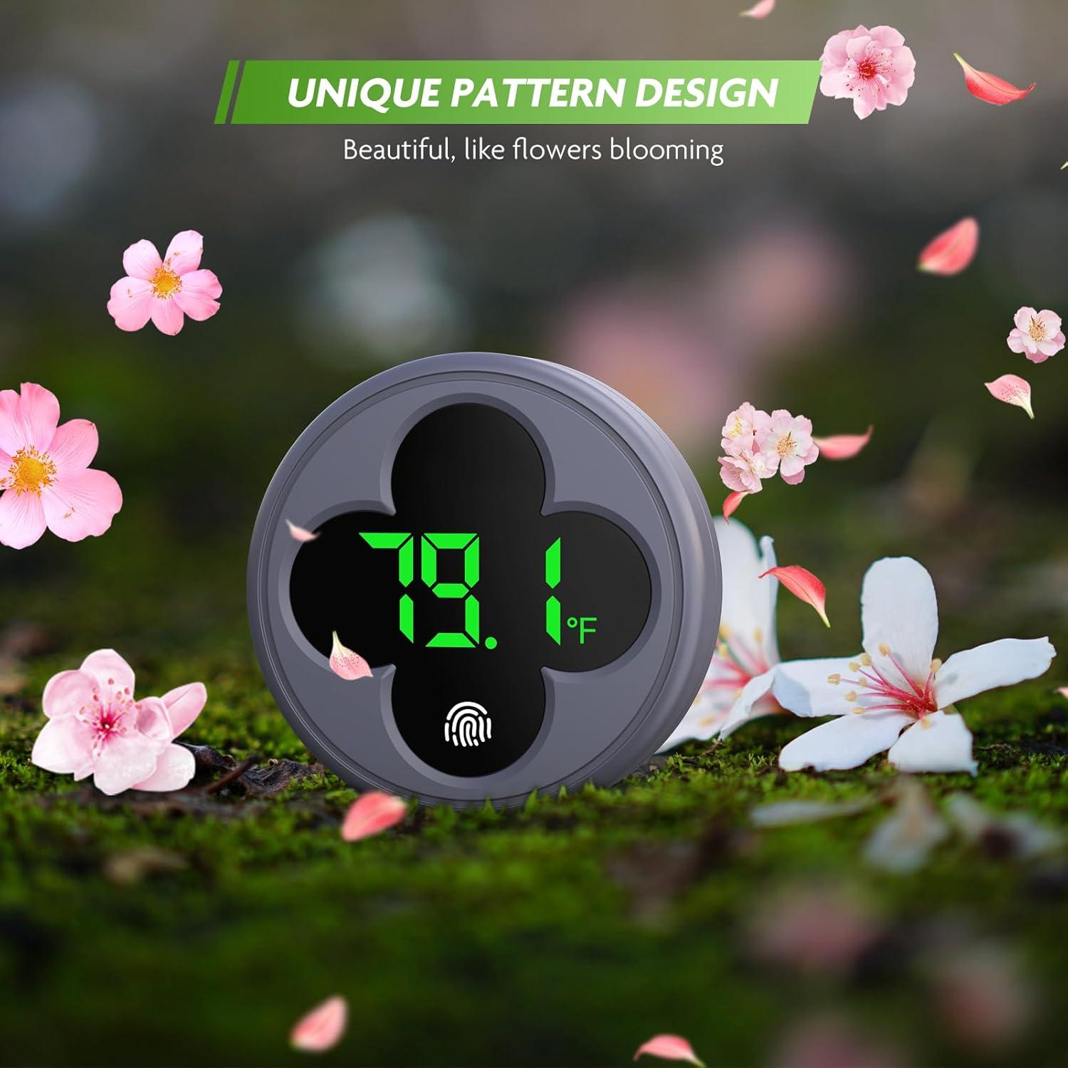 Termómetro Digital PAIZOO para Acuario con Pantalla LED HD