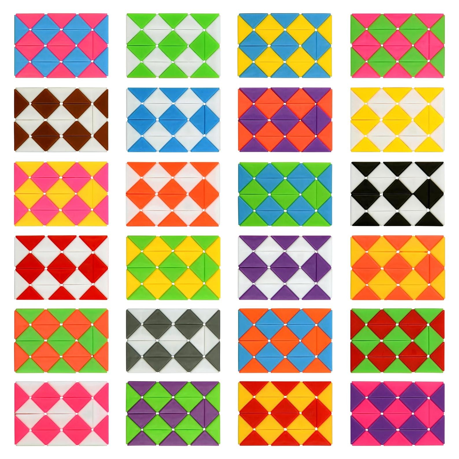 Paquete de 35 Cubos Serpiente Mágicos Neureyte - Juguete Puzzle