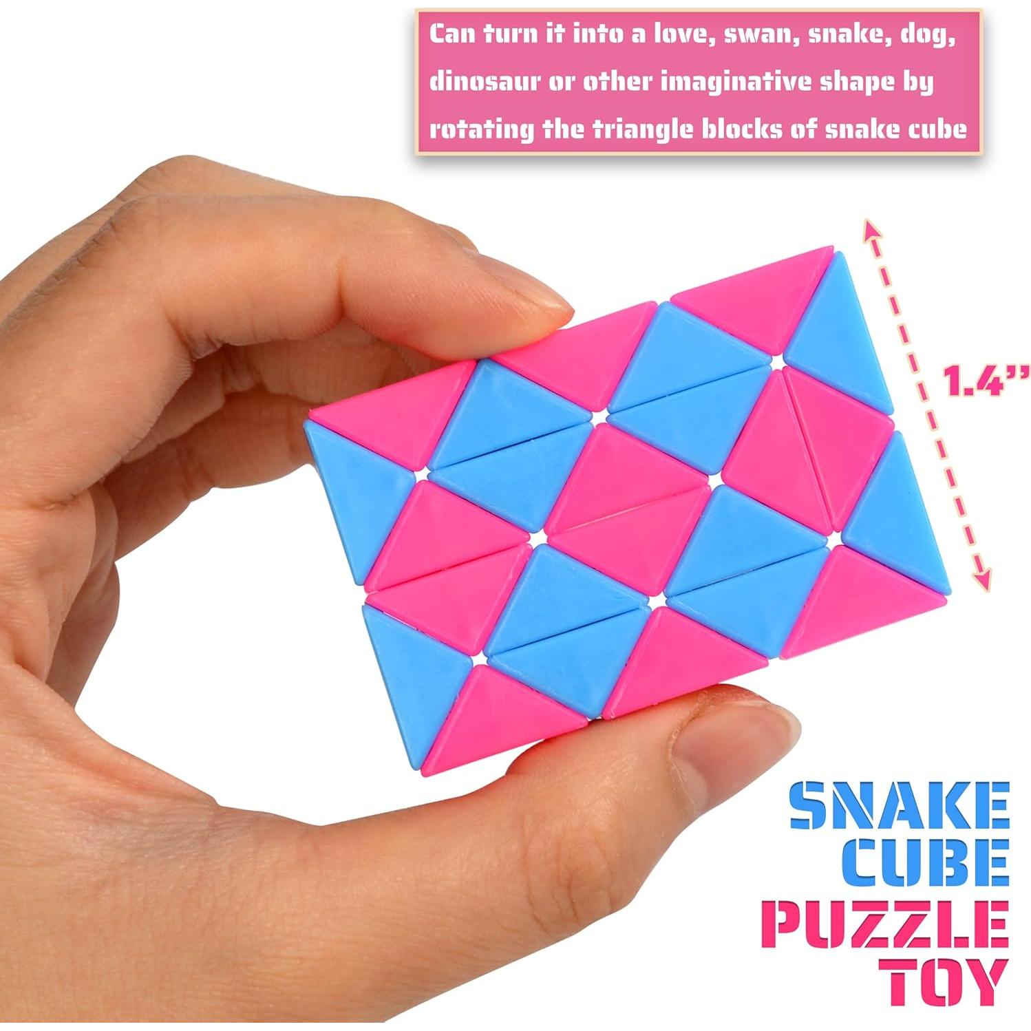 Paquete de 35 Cubos Serpiente Mágicos Neureyte - Juguete Puzzle