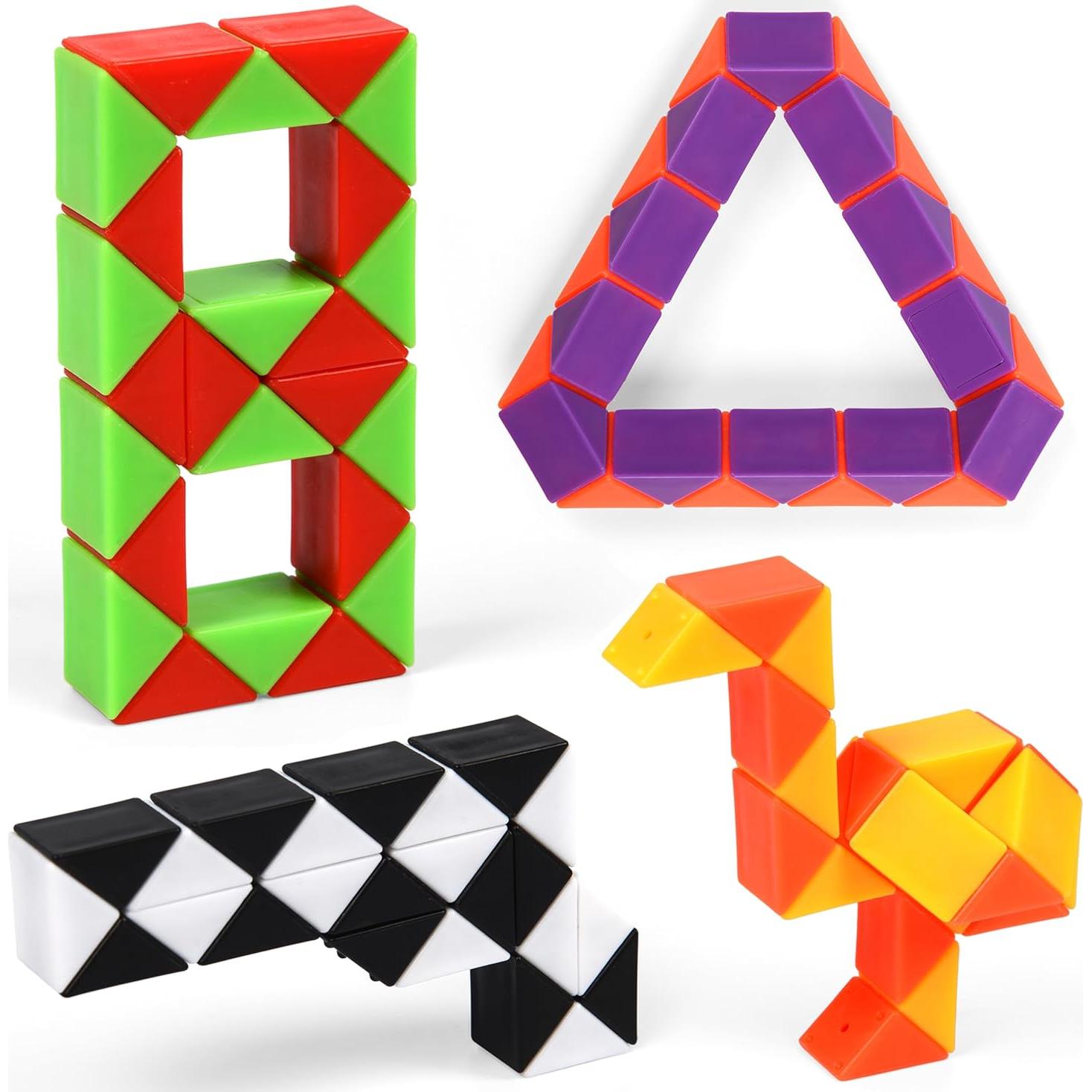 Paquete de 35 Cubos Serpiente Mágicos Neureyte - Juguete Puzzle