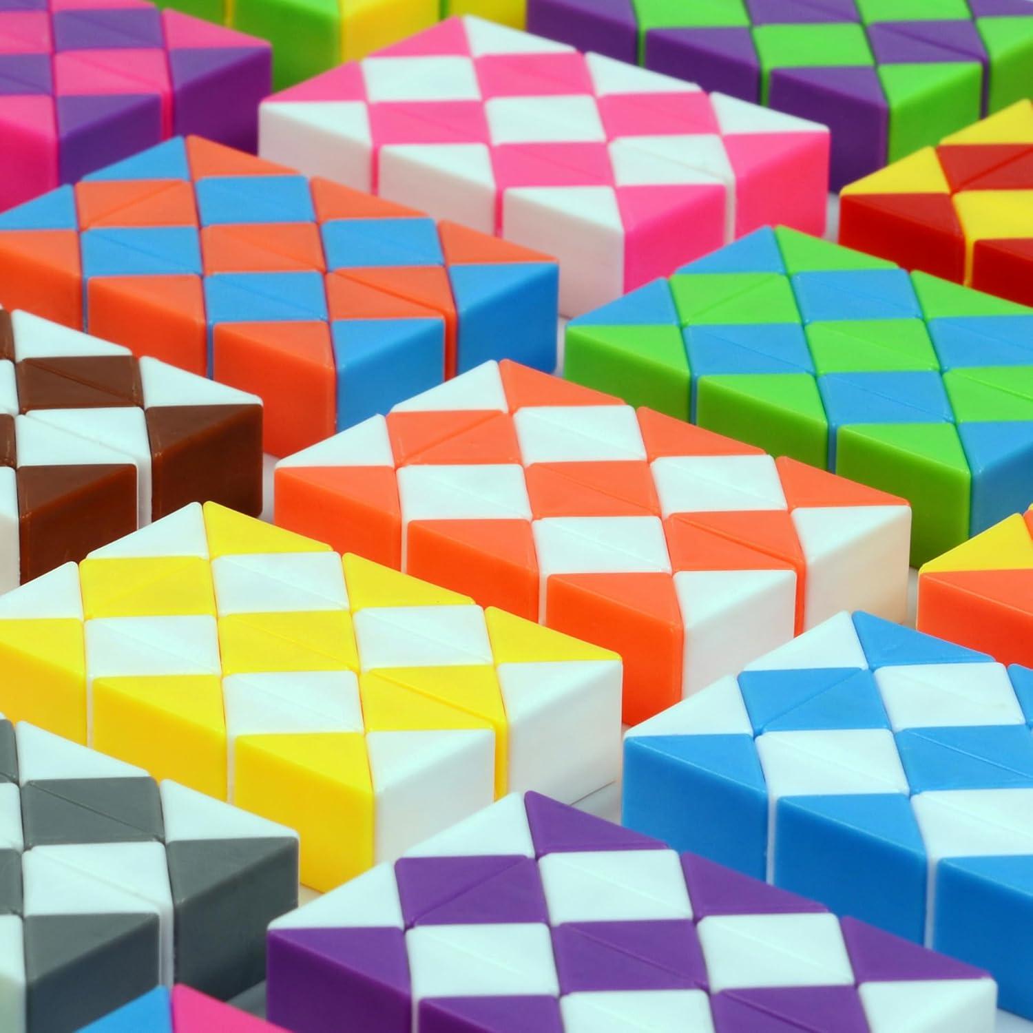 Paquete de 35 Cubos Serpiente Mágicos Neureyte - Juguete Puzzle