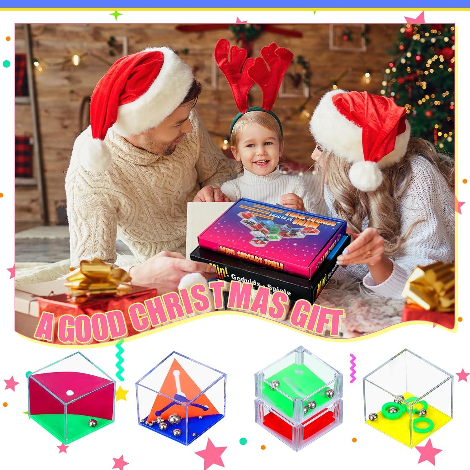 Lenwen 96 Piezas Rompecabezas Antiestrés Mini Cubos 3D