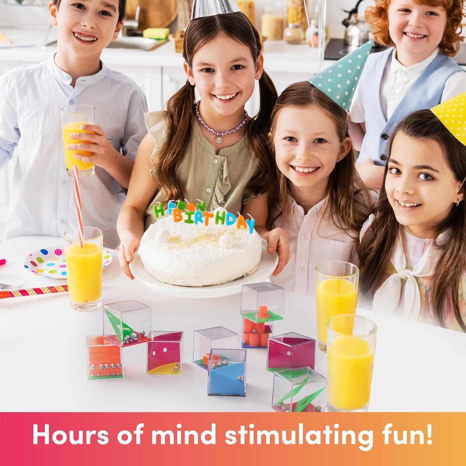 Pack de 28 Mini Cubos de Rompecabezas The Twiddlers - Juguetes Educativos