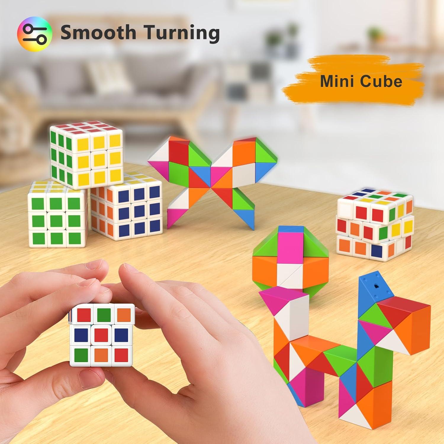 Set de Mini Cubos de Rompecabezas Vdealen - 32 Piezas