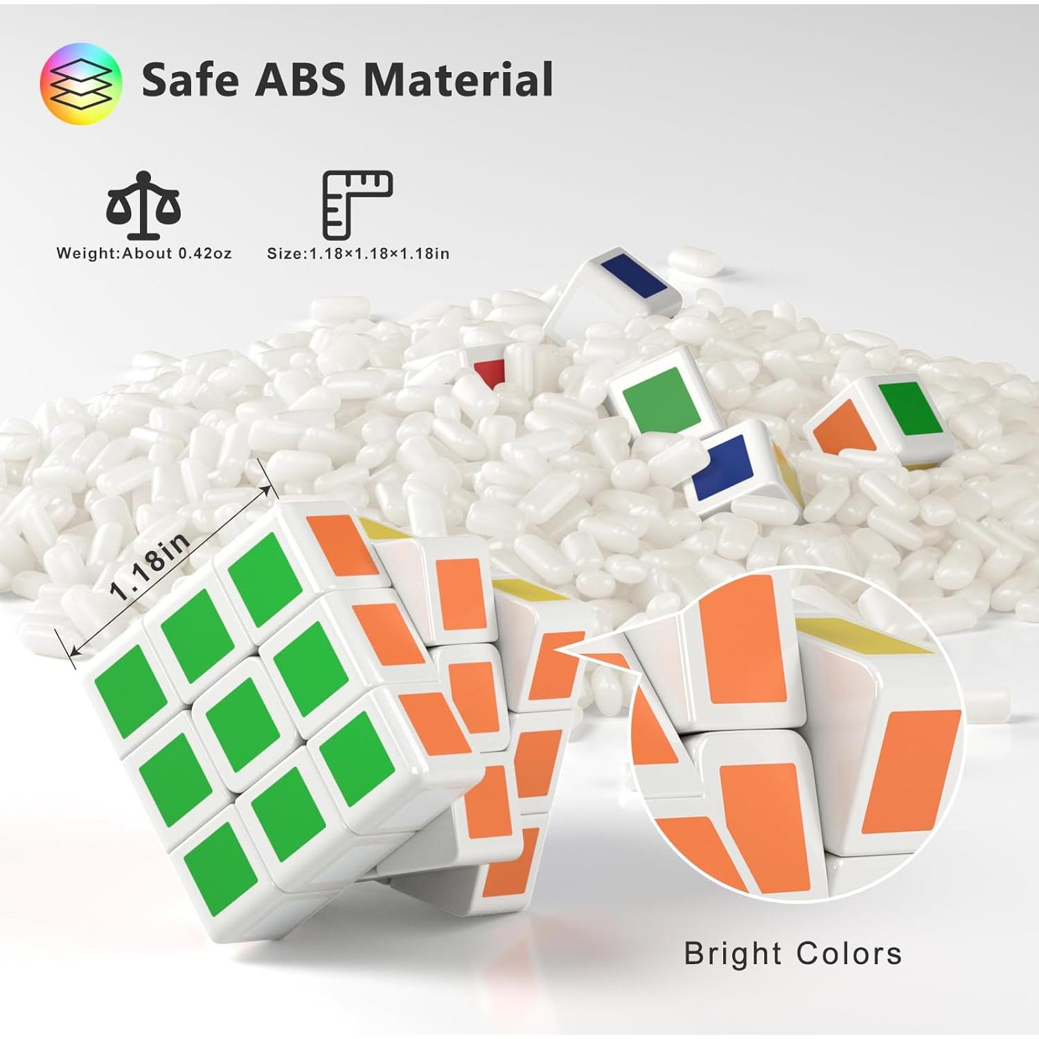 32 Mini Cubos Rompecabezas Vdealen 3x3 para Niños - 3 cm