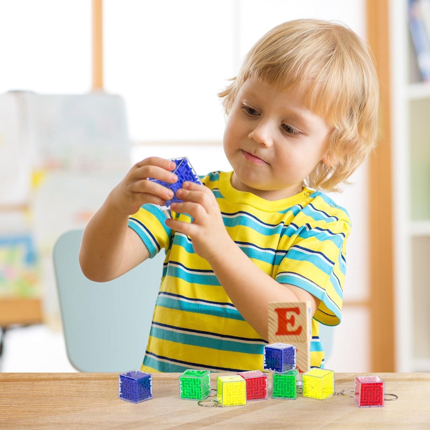 50 Piezas Juguete Rompecabezas Laberinto 3D Halloscume 3 cm