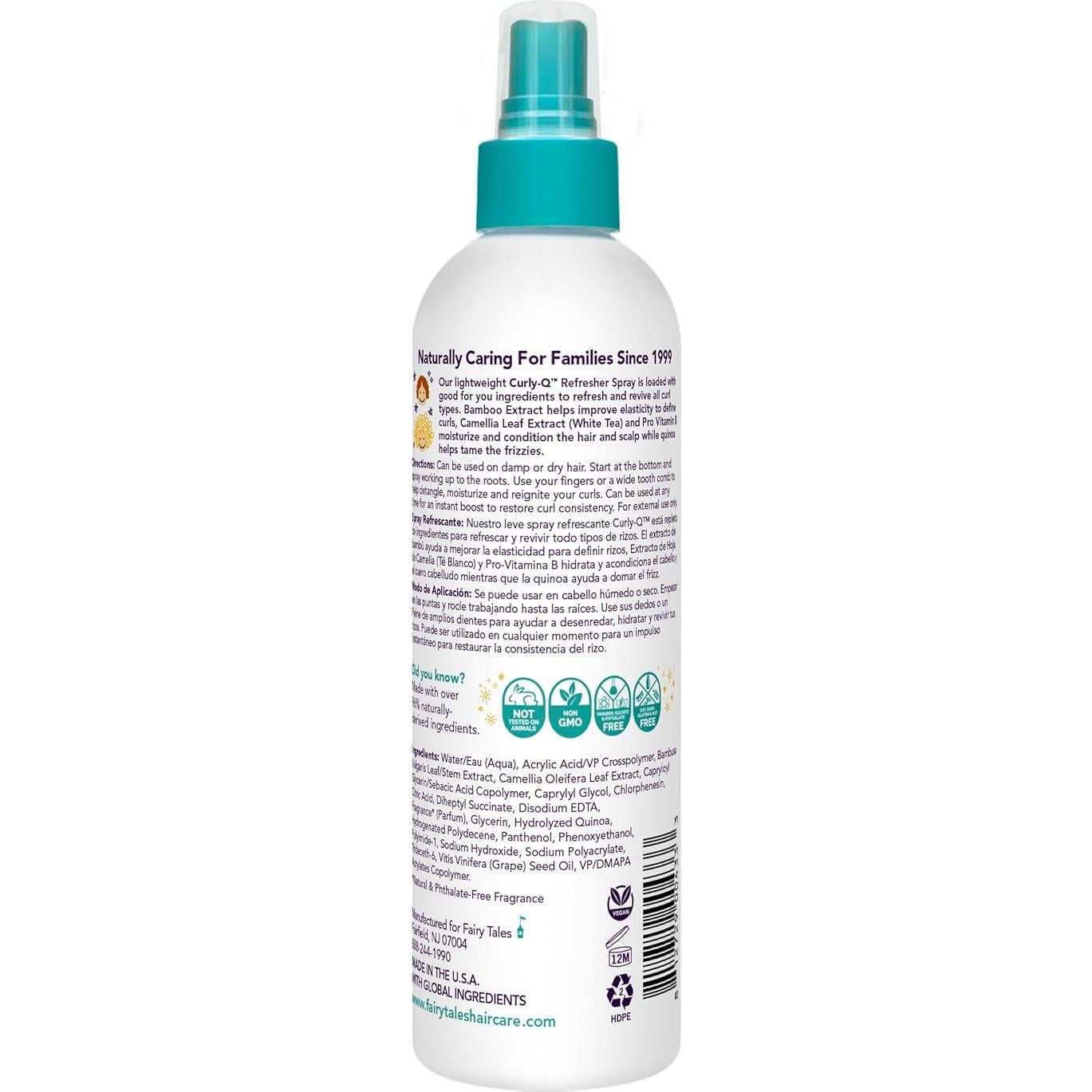 Spray Refrescante para Rizos Curly-Q Fairy Tales 226g