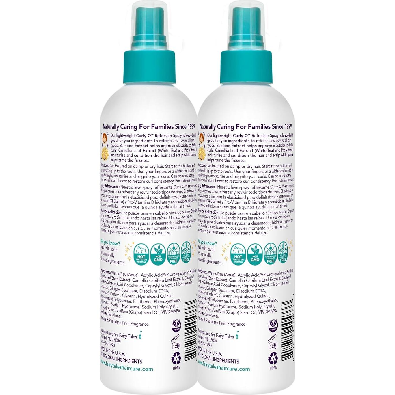 Spray Definidor de Rizos Fairy Tales Curly-Q 2x236ml