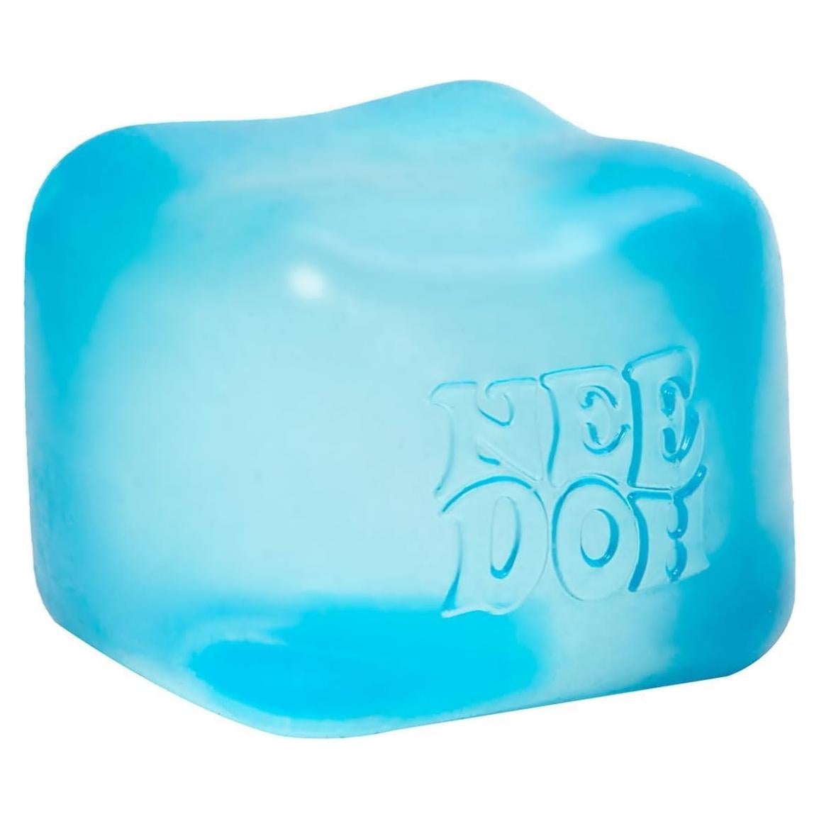 Cubo Antiestrés Schylling NeeDoh Azul - Juguete Sensorial 5.72 cm