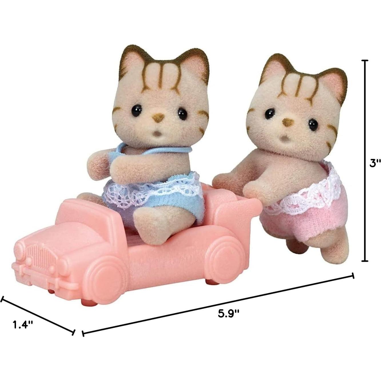 Gemelos Gato Sandy Epoch CC2089 Set 3 Piezas Juguete