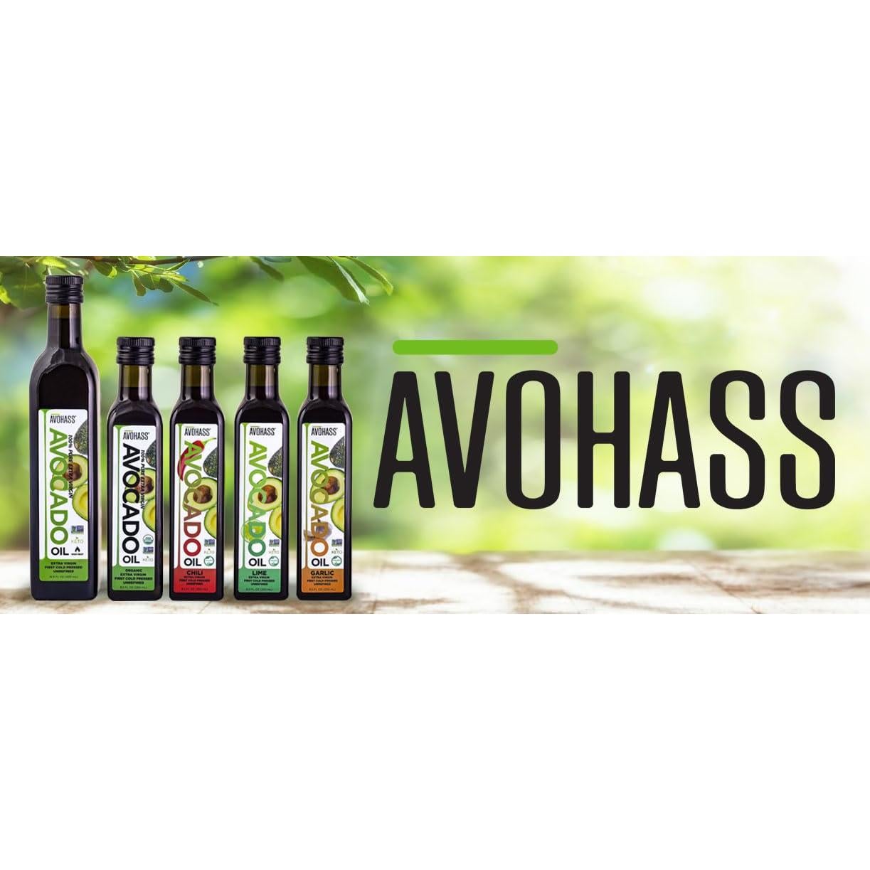 Aceite de Aguacate Extra Virgen Avohass 500 ml - México