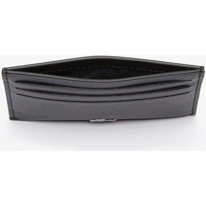 Portatarjetas de Crédito Lacoste Hombre Fitzgerald Cuero Negro