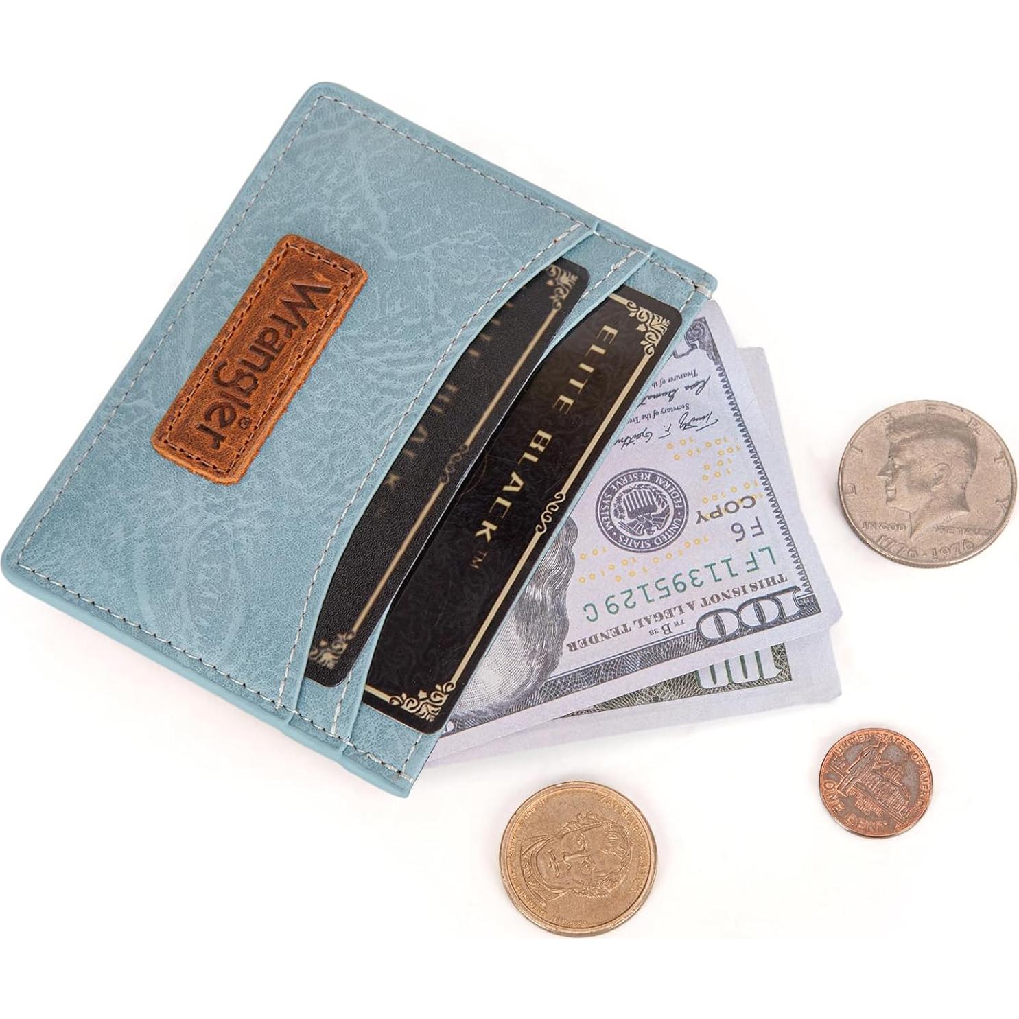 Titular de Tarjeta RFID Mujer Montana West Minimalista