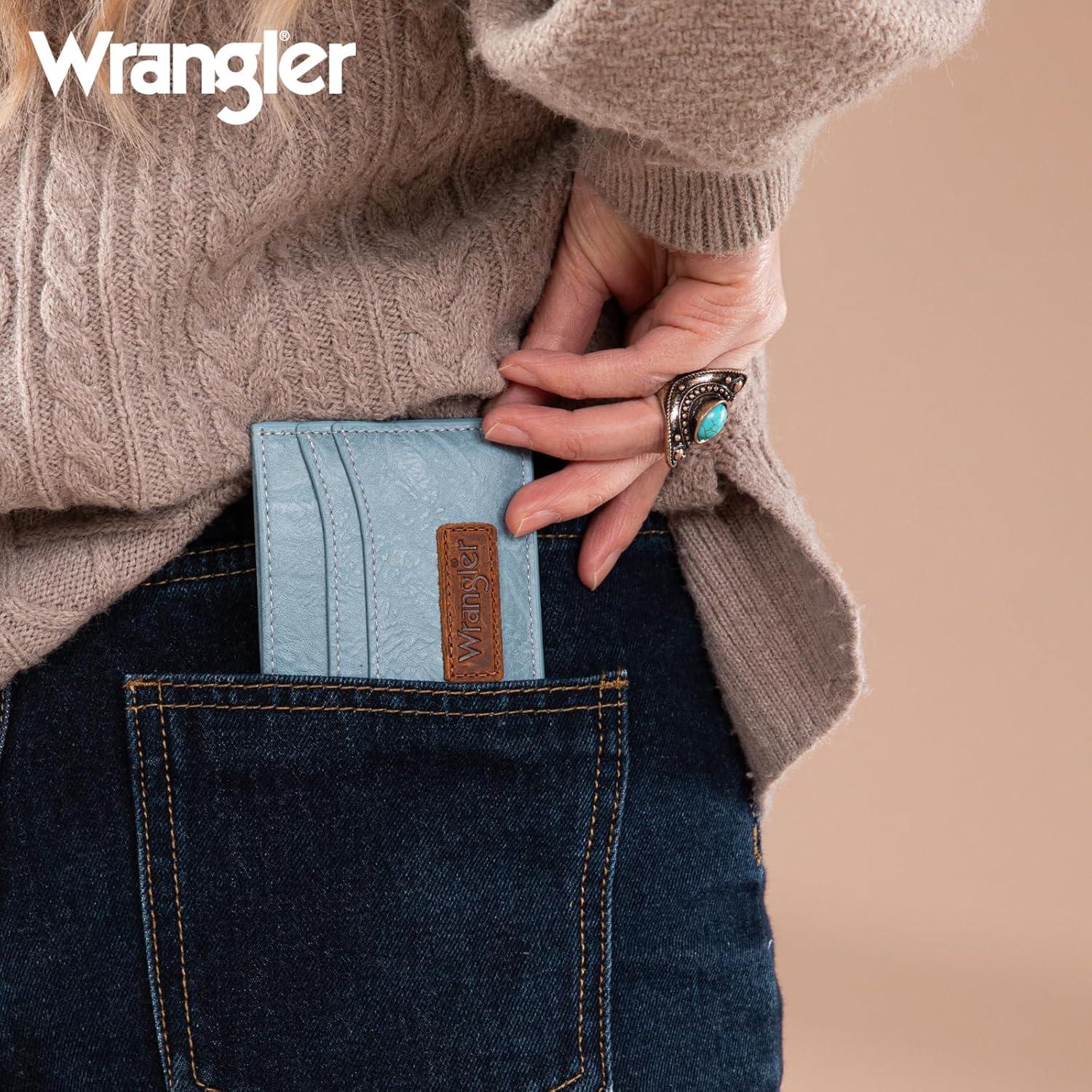 Titular de Tarjeta RFID Mujer Montana West Minimalista