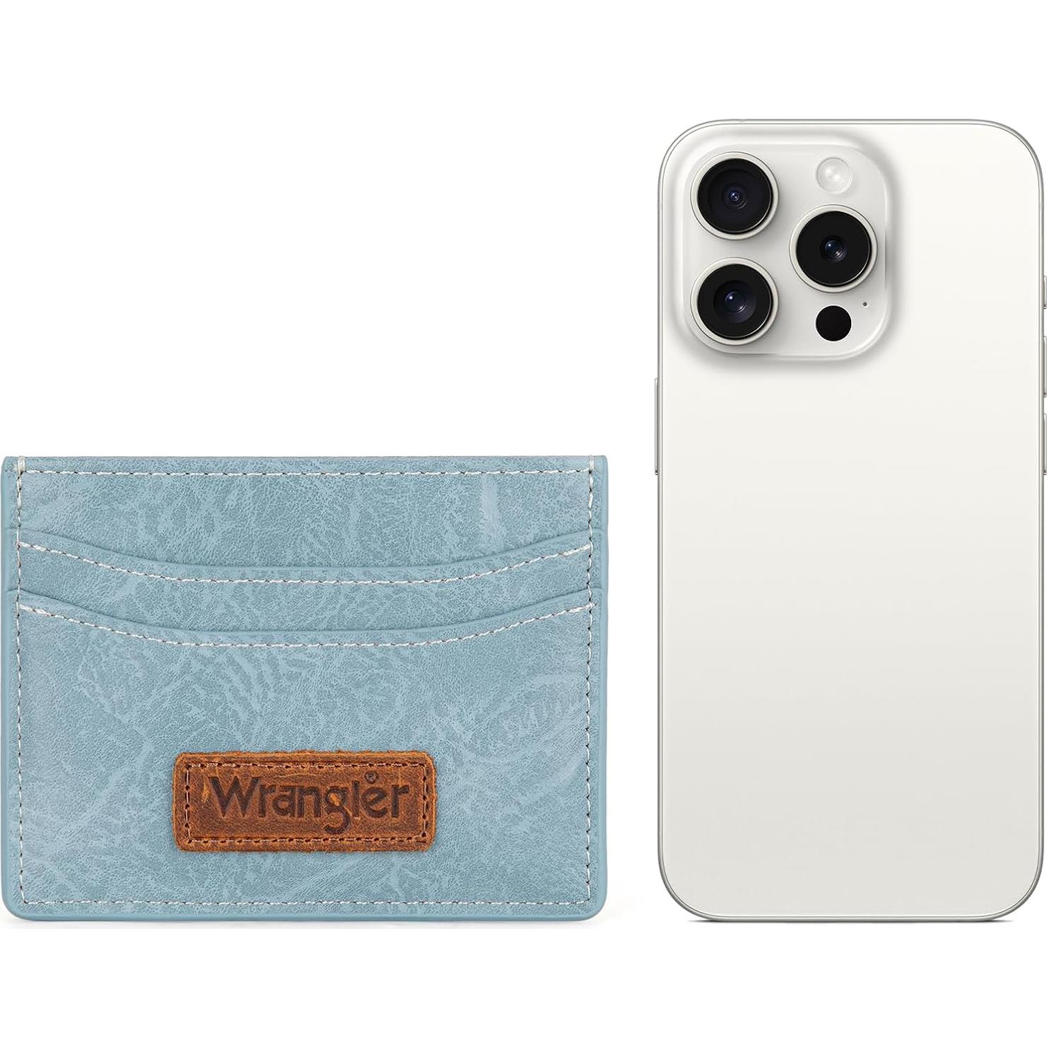 Titular de Tarjeta RFID Mujer Montana West Minimalista