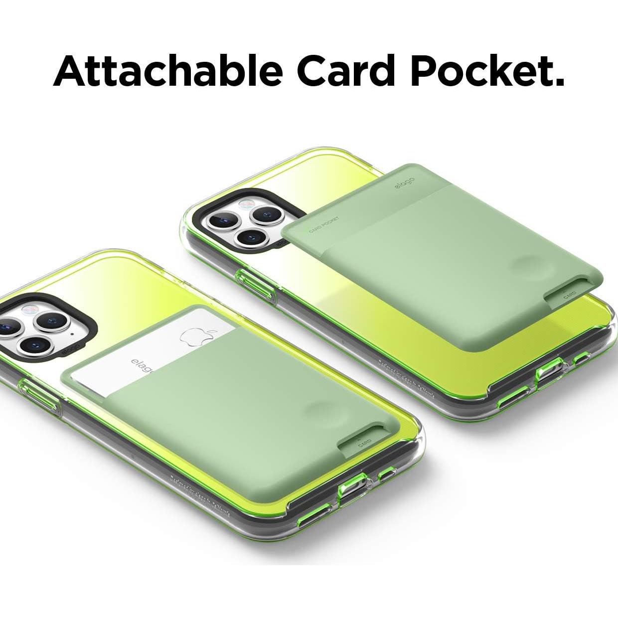 Soporte para Tarjetas elago EPOCKET-PGR Verde Pastel