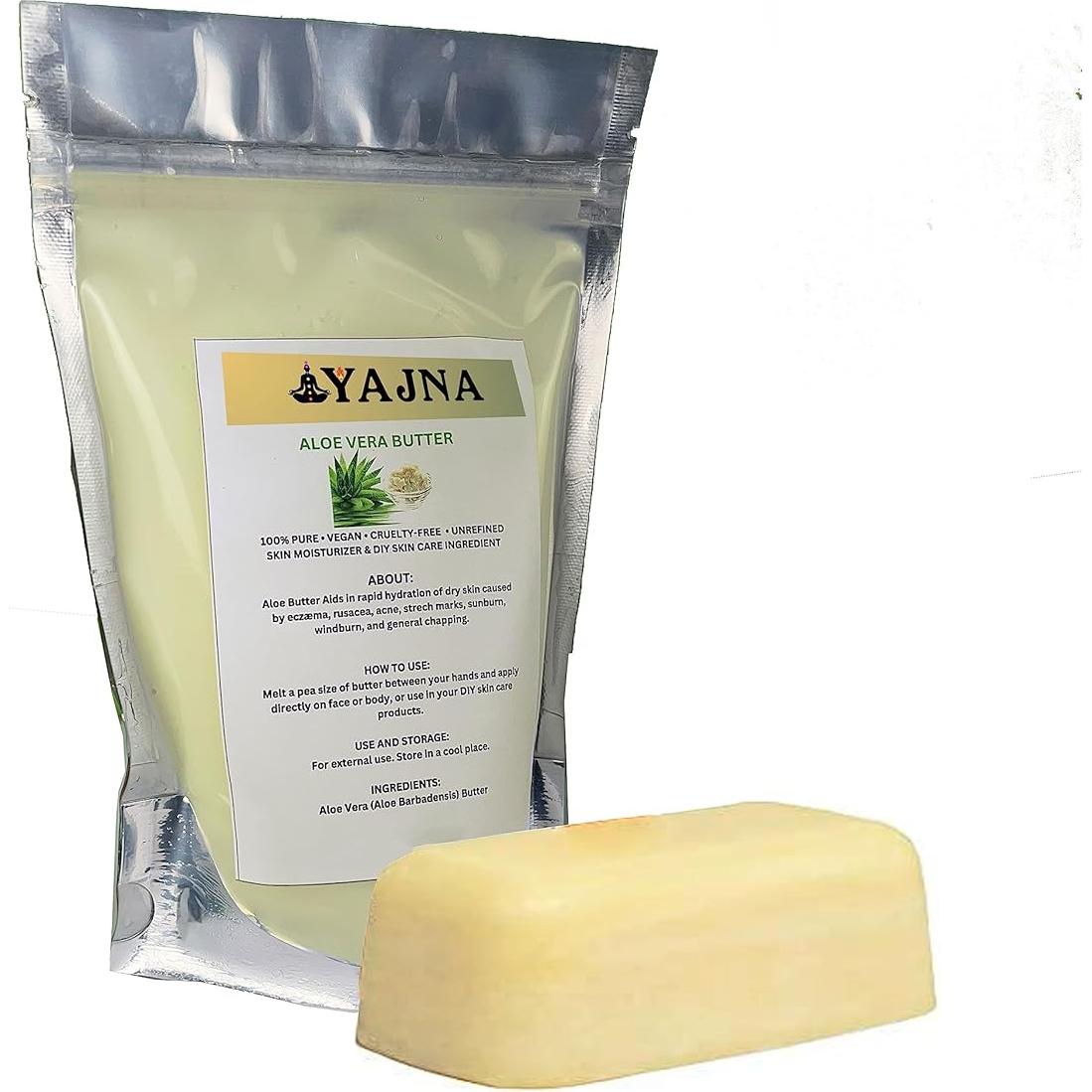 Mantequilla de Aloe Vera Orgánica 100% Pura 115g - Hidratante