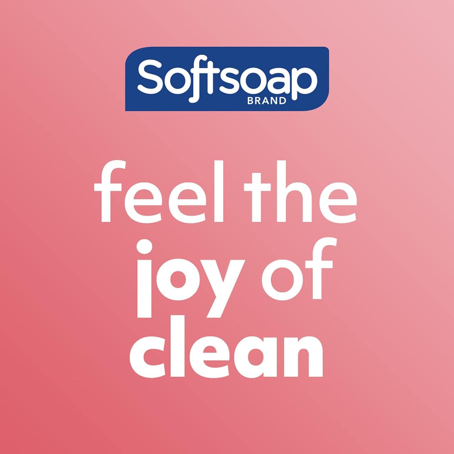 Jabón de Cuerpo Softsoap Exfoliante de Coco 4x20oz (0.59L)