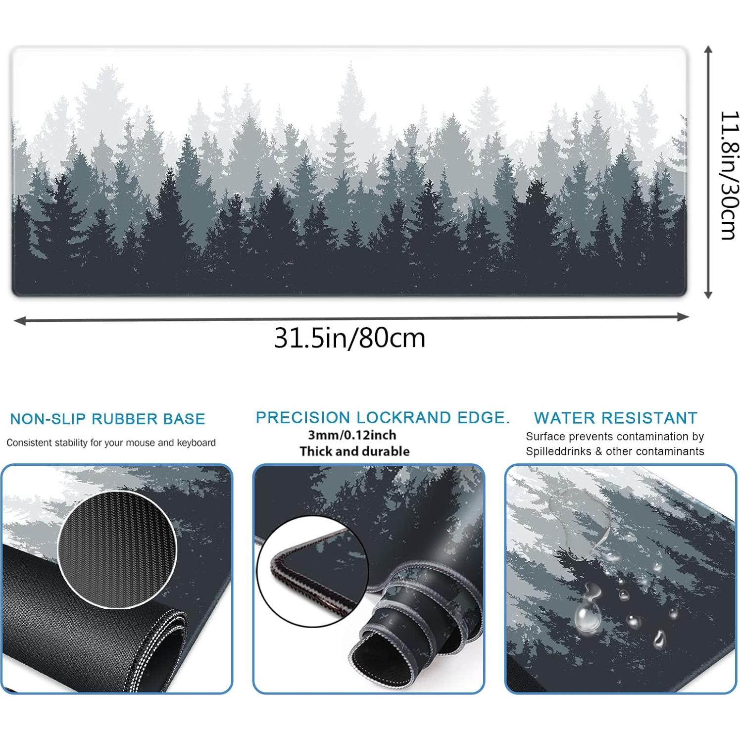 Alfombrilla de Ratón Gaming Galdas XXL Antideslizante 800x300mm