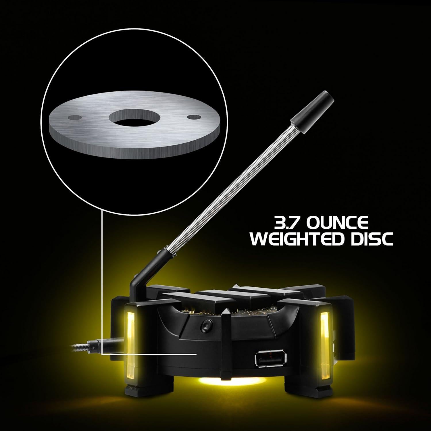 Soporte para Ratón Gaming ENHANCE con Hub USB y LED