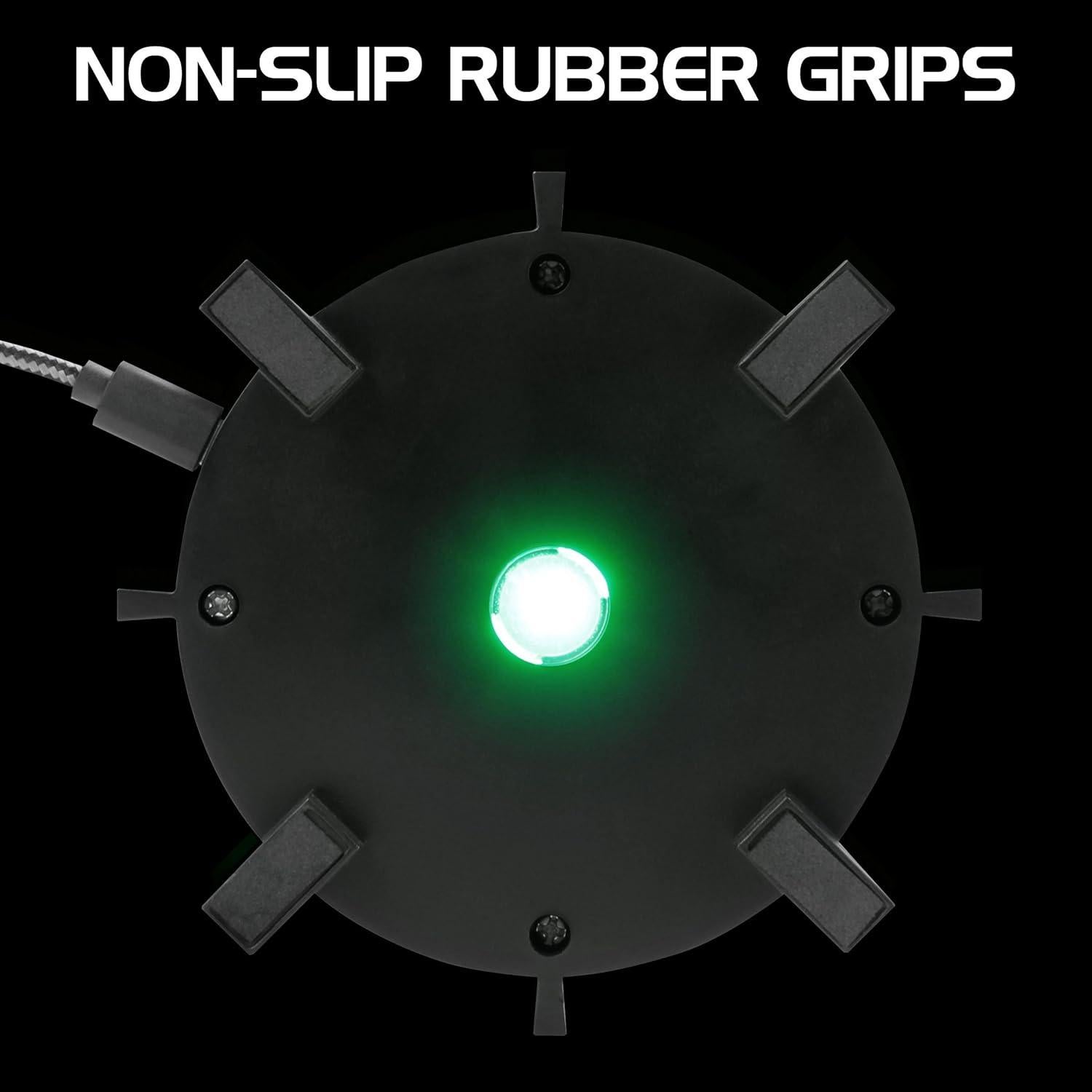 Soporte para Ratón Gaming ENHANCE con Hub USB y LED