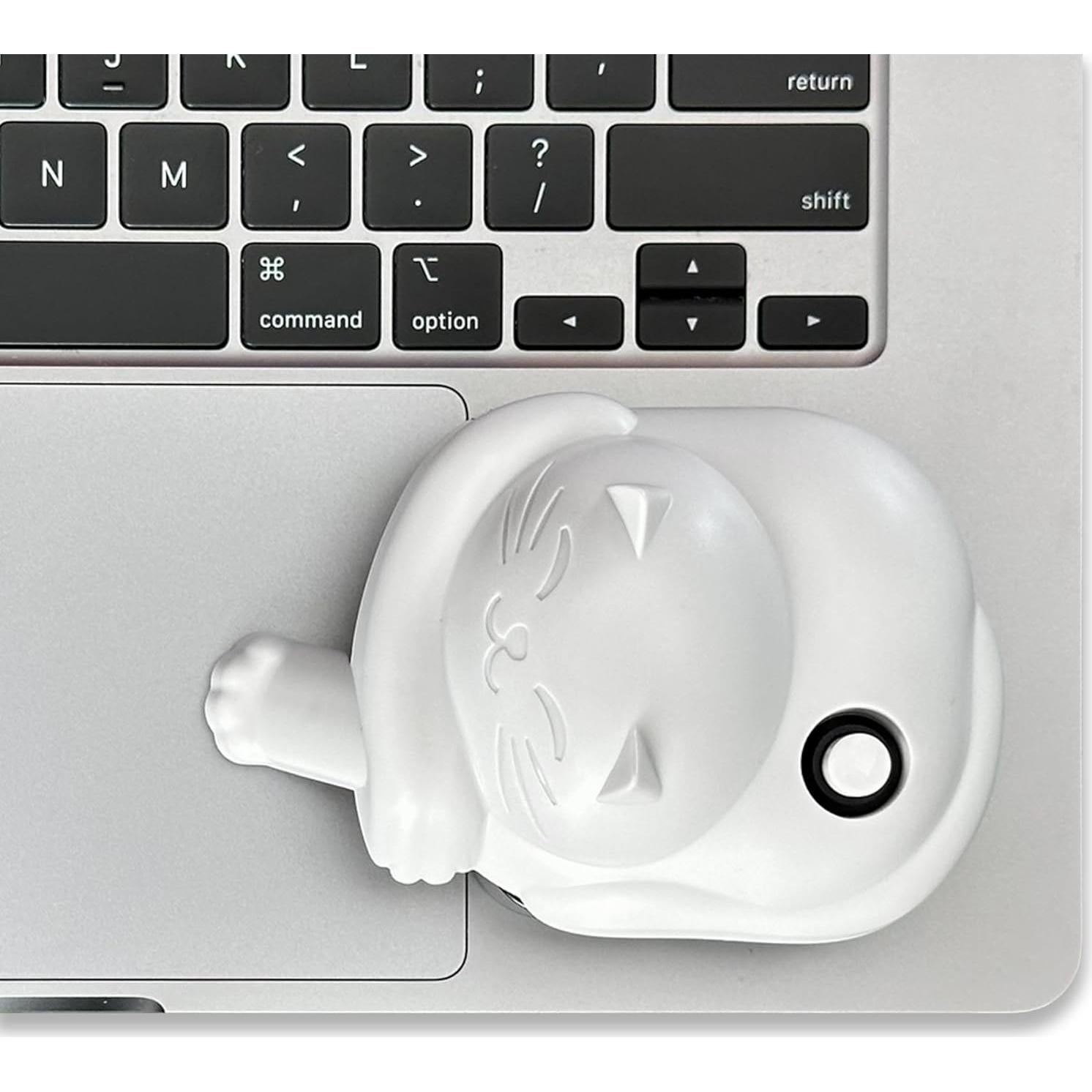 Jiggler de Touchpad Inalámbrico Work-Life Balance Gato Gris