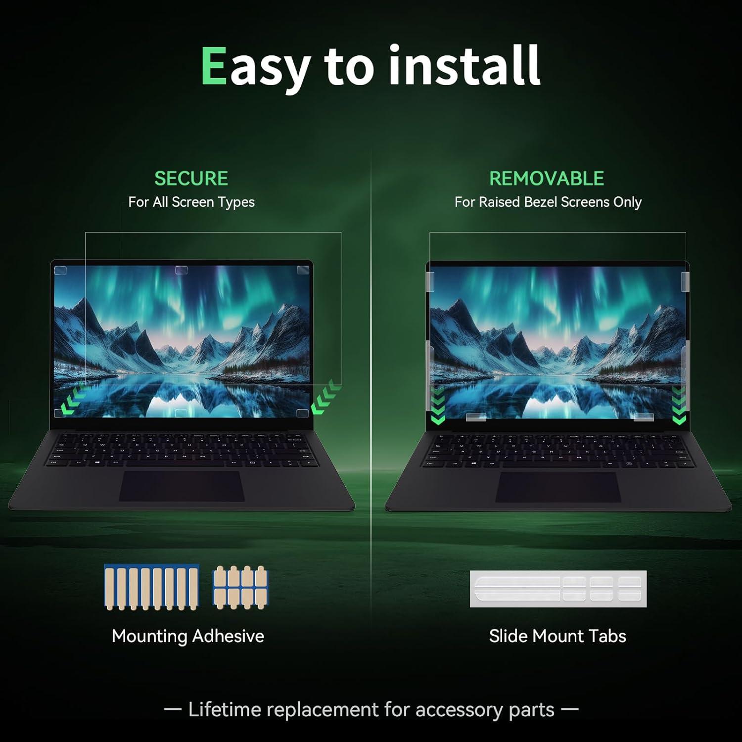 Filtro de Privacidad 14 Pulgadas Mao Yeye Antirreflejo 16:9