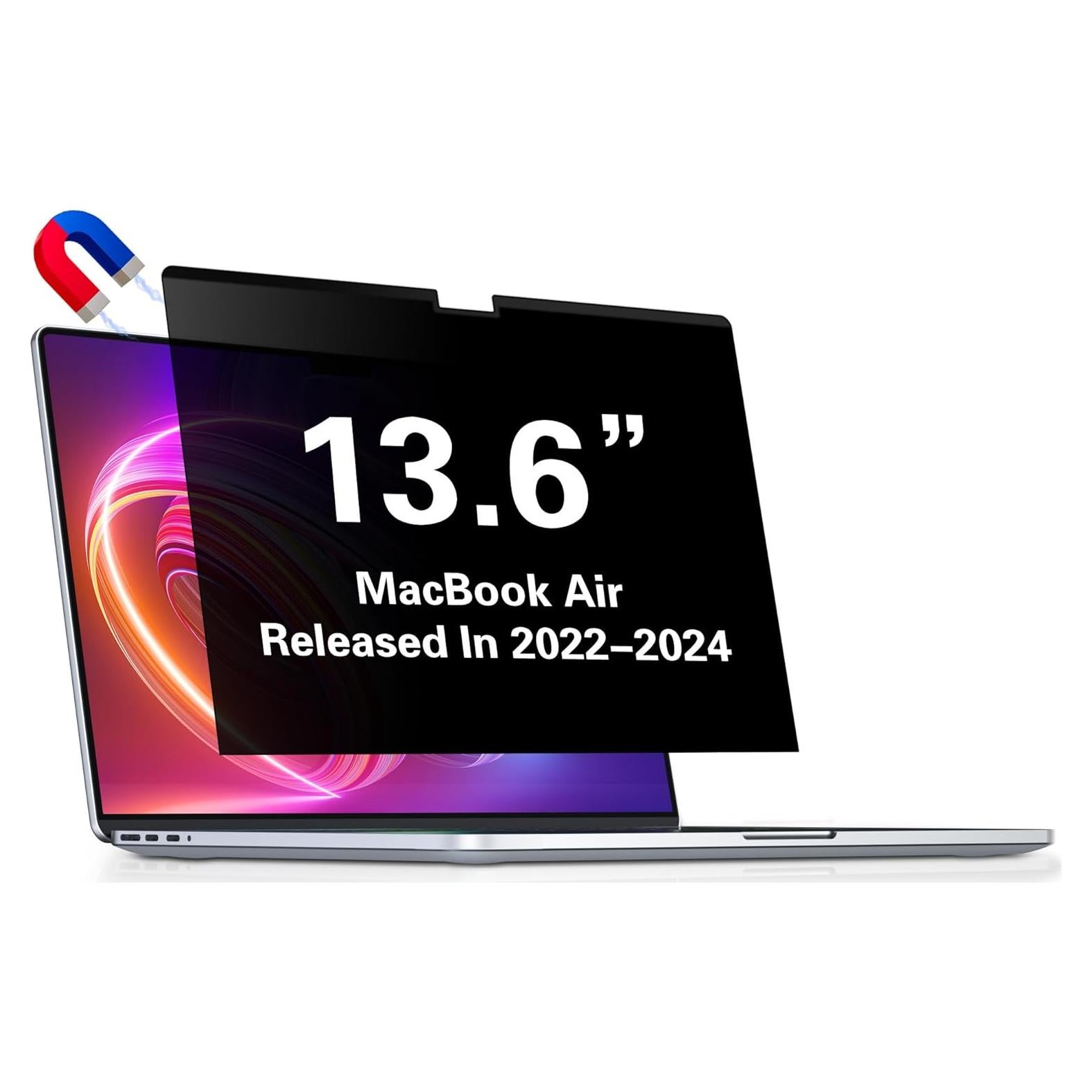 Filtro de Privacidad Magnético LUSA DESIGN para MacBook Air 13.6"