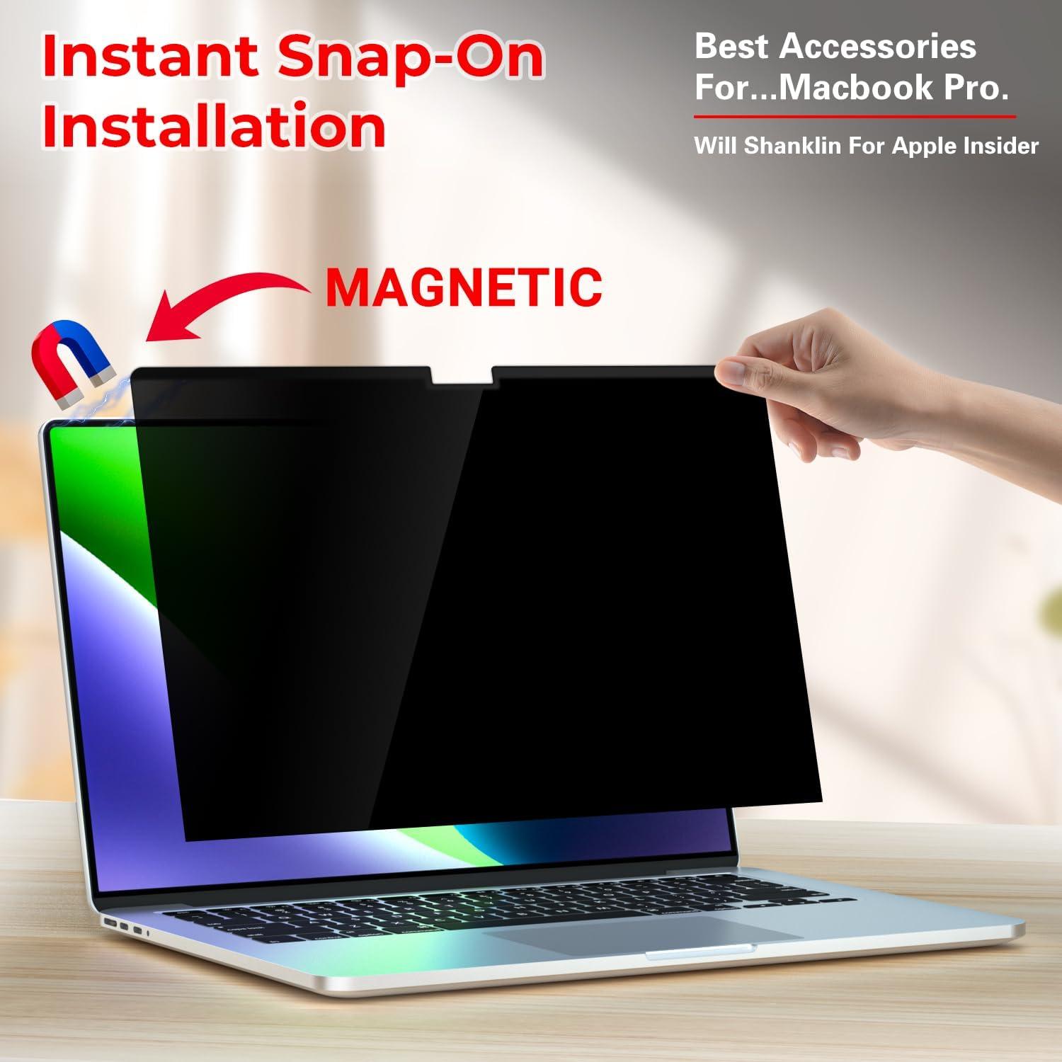 Filtro de Privacidad Magnético LUSA DESIGN para MacBook Air 13.6"