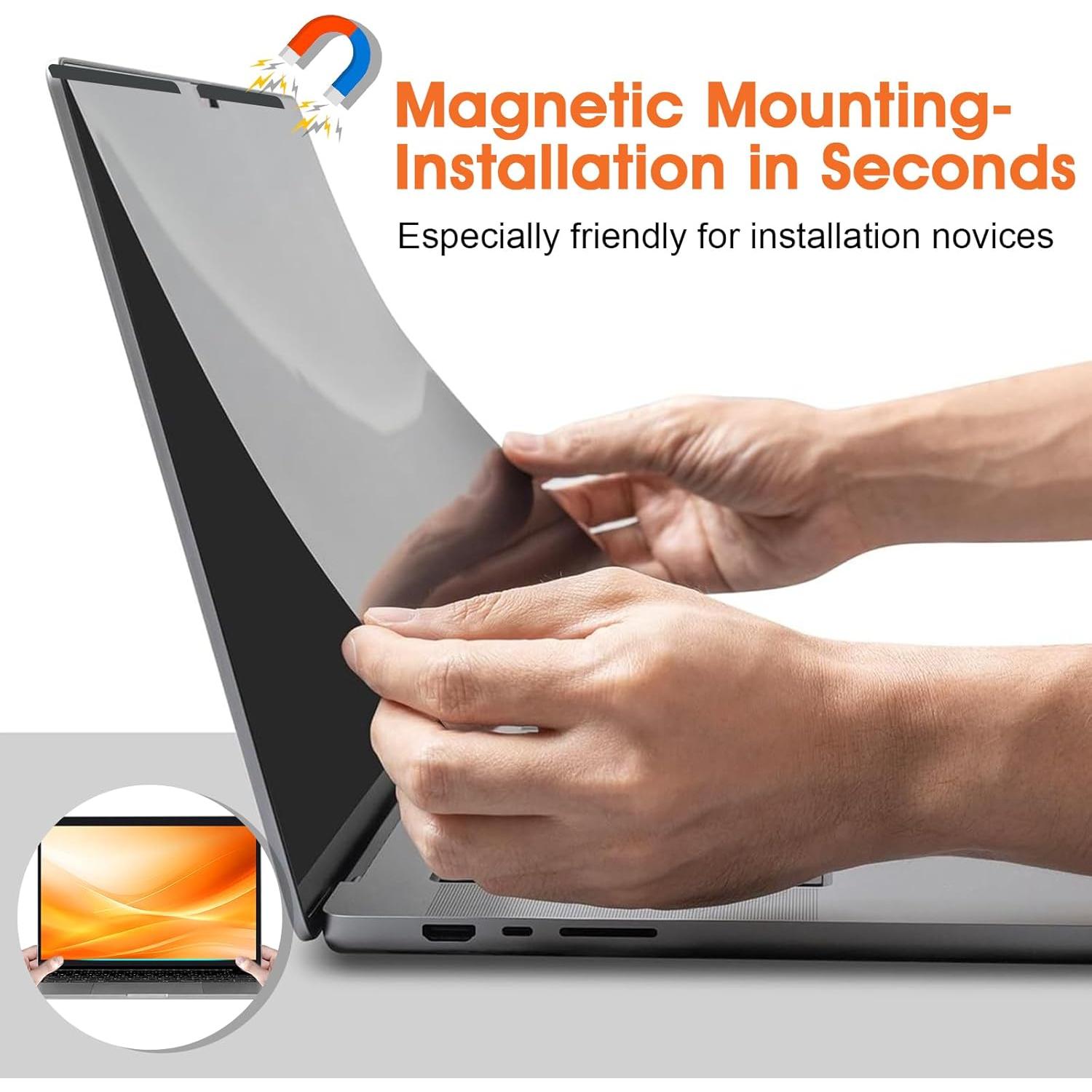 Pantalla de Privacidad Magnética BSPROTE 14" Antirreflejo