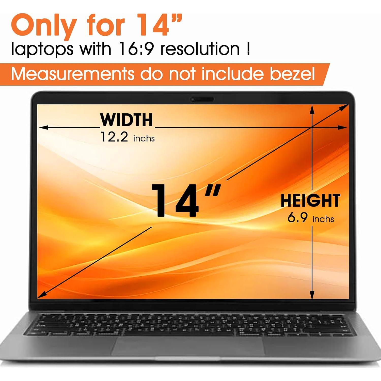 Pantalla de Privacidad Magnética BSPROTE 14" Antirreflejo