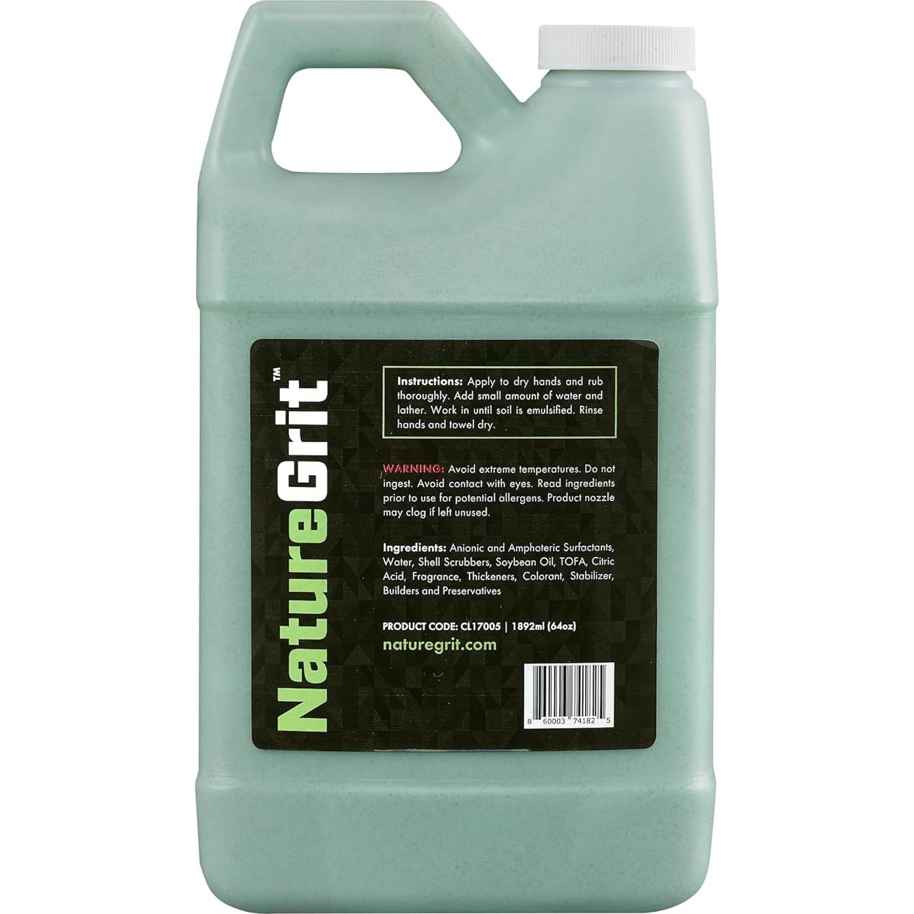 Nature Grit Jabón de Manos Industrial con Bomba 2.31kg