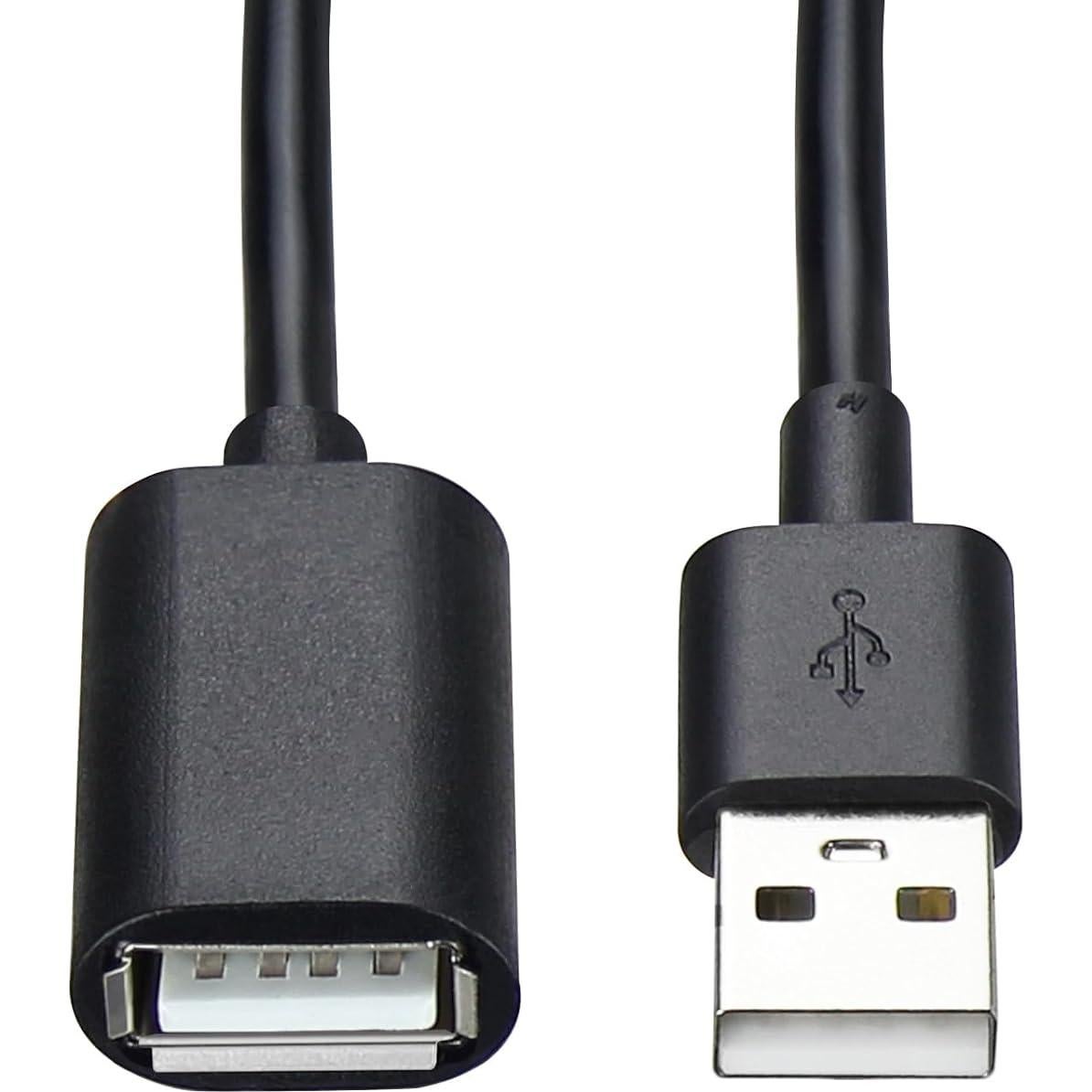Paquete de 5 Cables Extensores USB A 2.0 SMAYS 1.52m