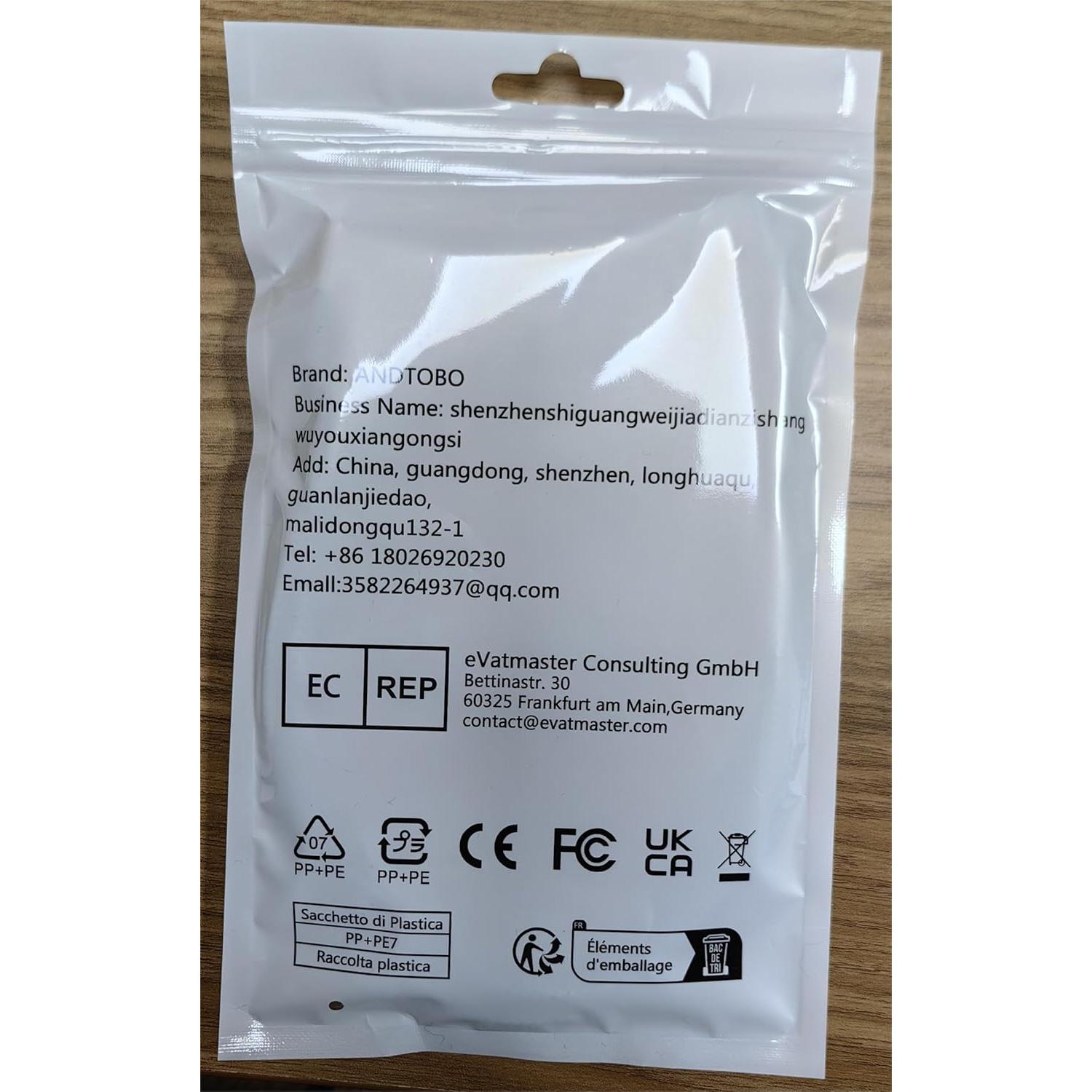 Cable de Extensión USB ANDTOBO 1.0m Tipo A Macho a Hembra