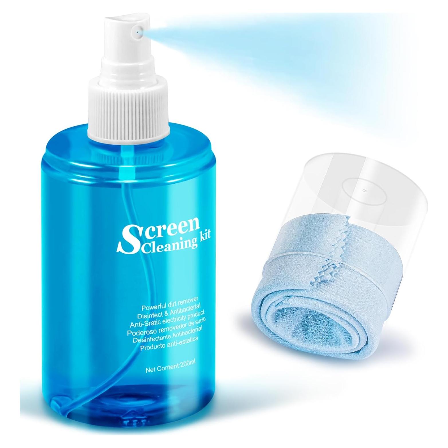 Spray Limpiador de Pantallas 200ml walrfid - Antiestático