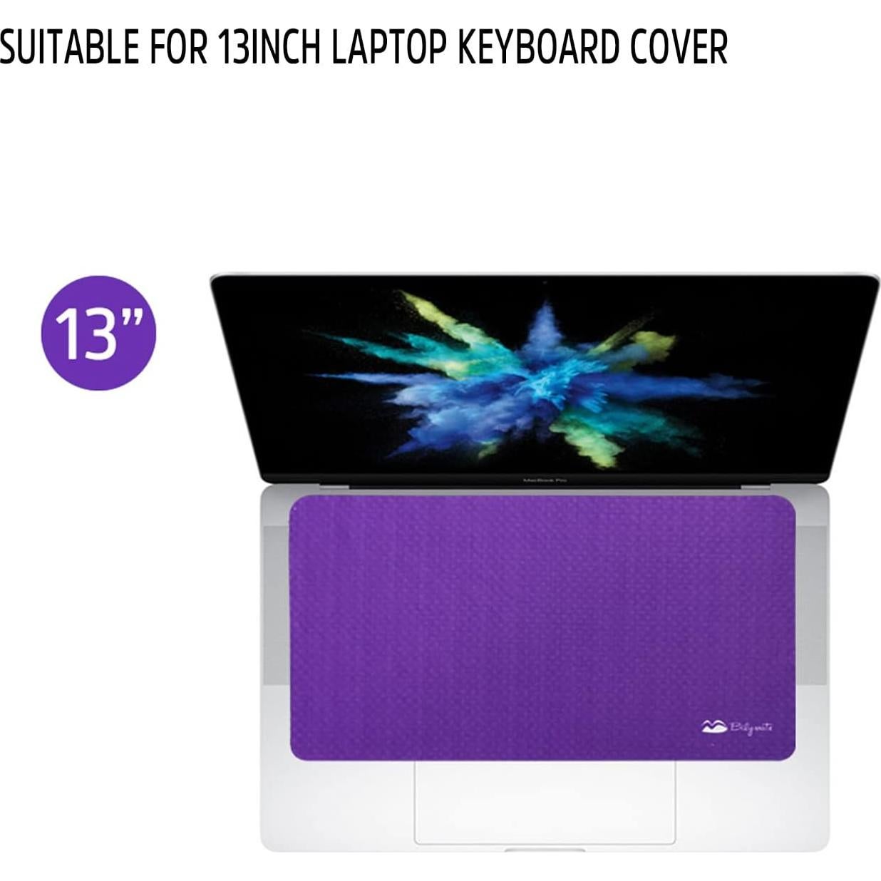 Bilymate Paño de Microfibra 3 en 1 Antideslizante Púrpura