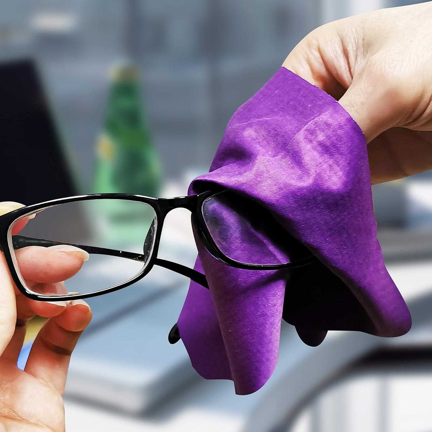 Bilymate Paño de Microfibra 3 en 1 Antideslizante Púrpura