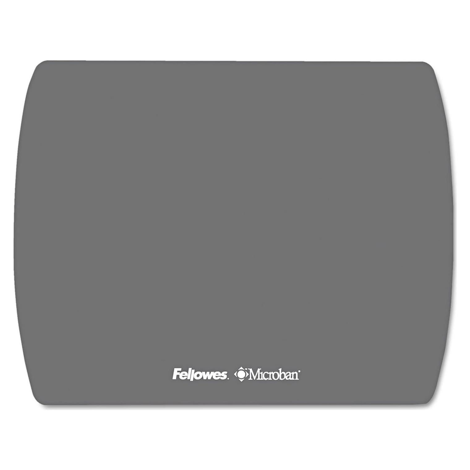 Alfombrilla de Ratón Ultra Fina Fellowes Microban Grafito