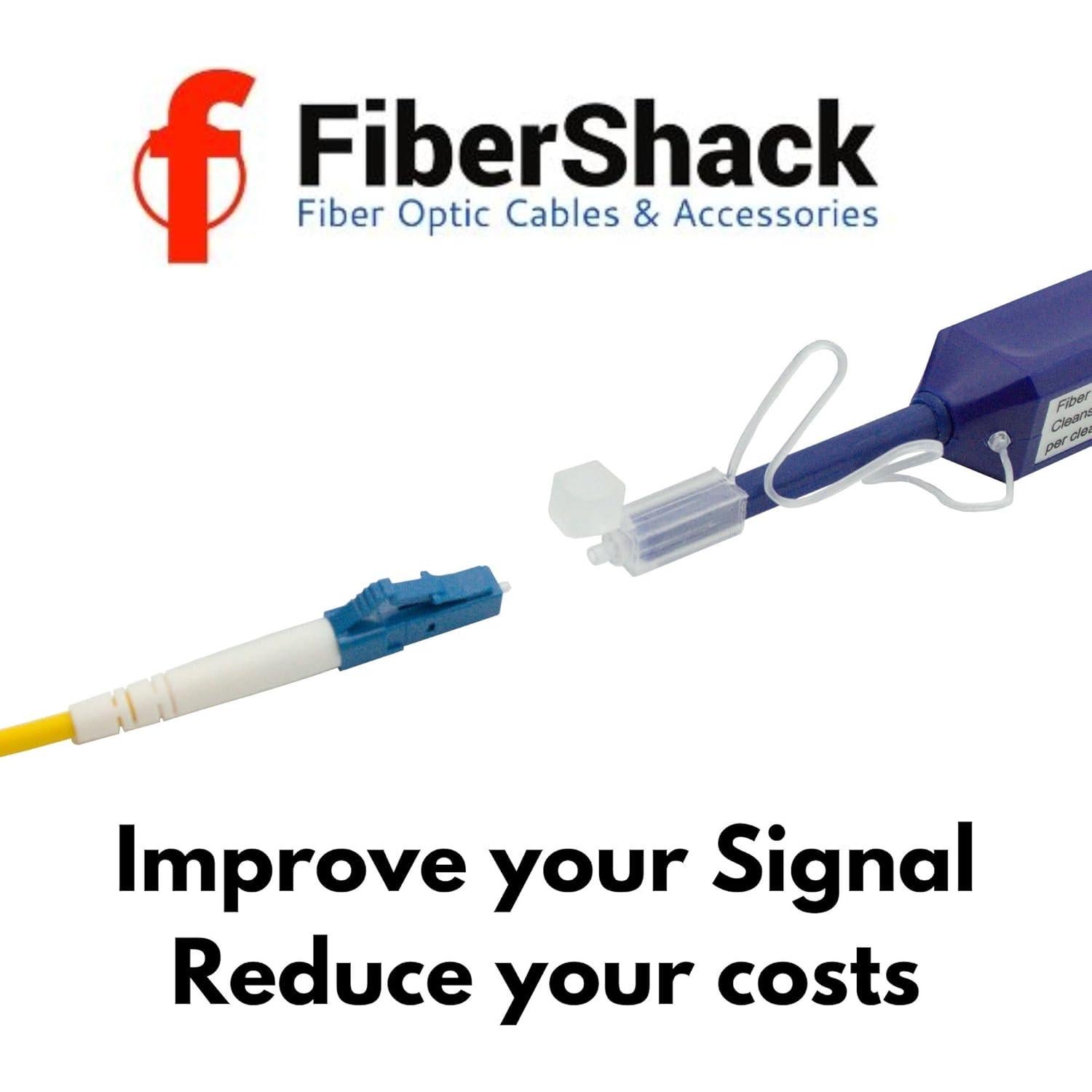 Limpiador de Fibra Óptica FiberShack LC 1.25mm 800+ Limpiezas