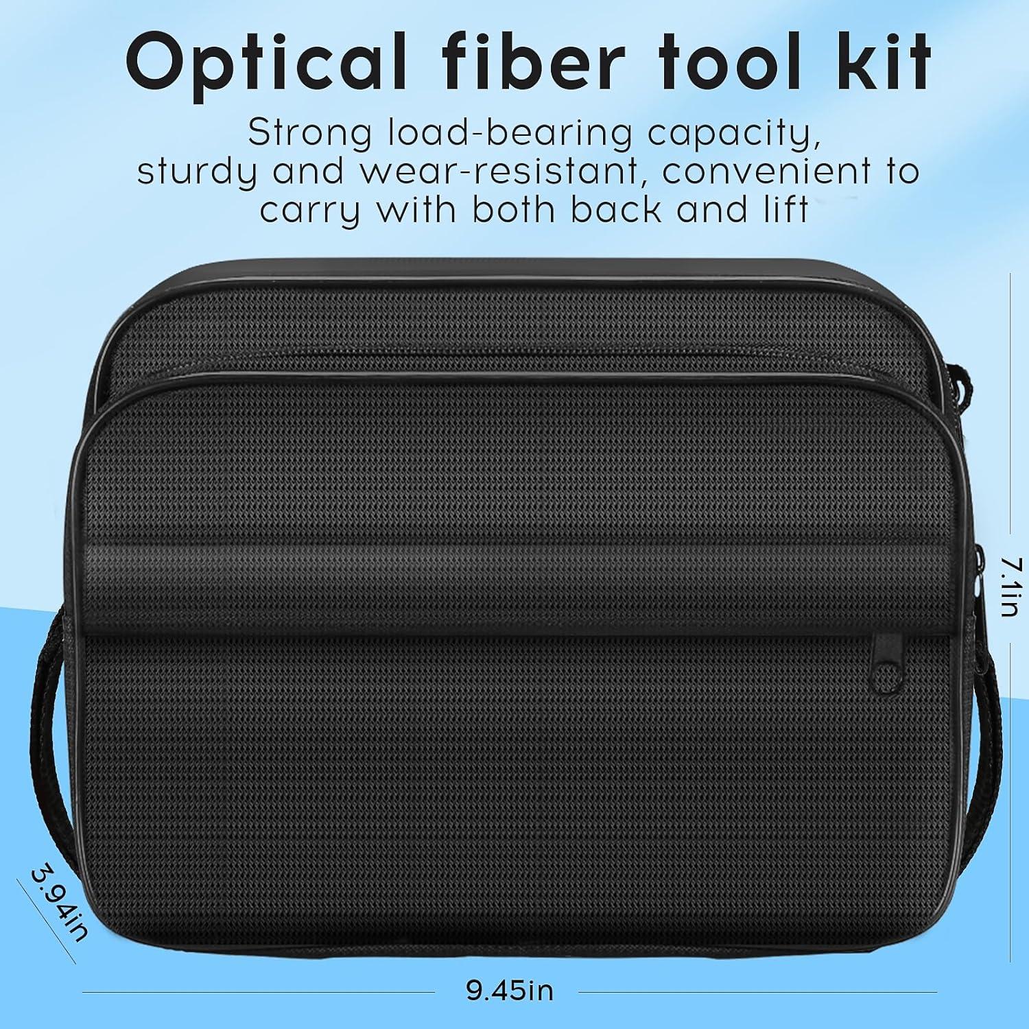 Kit de limpieza de fibra óptica 11 en 1 BAOSHLA con caja y herramientas
