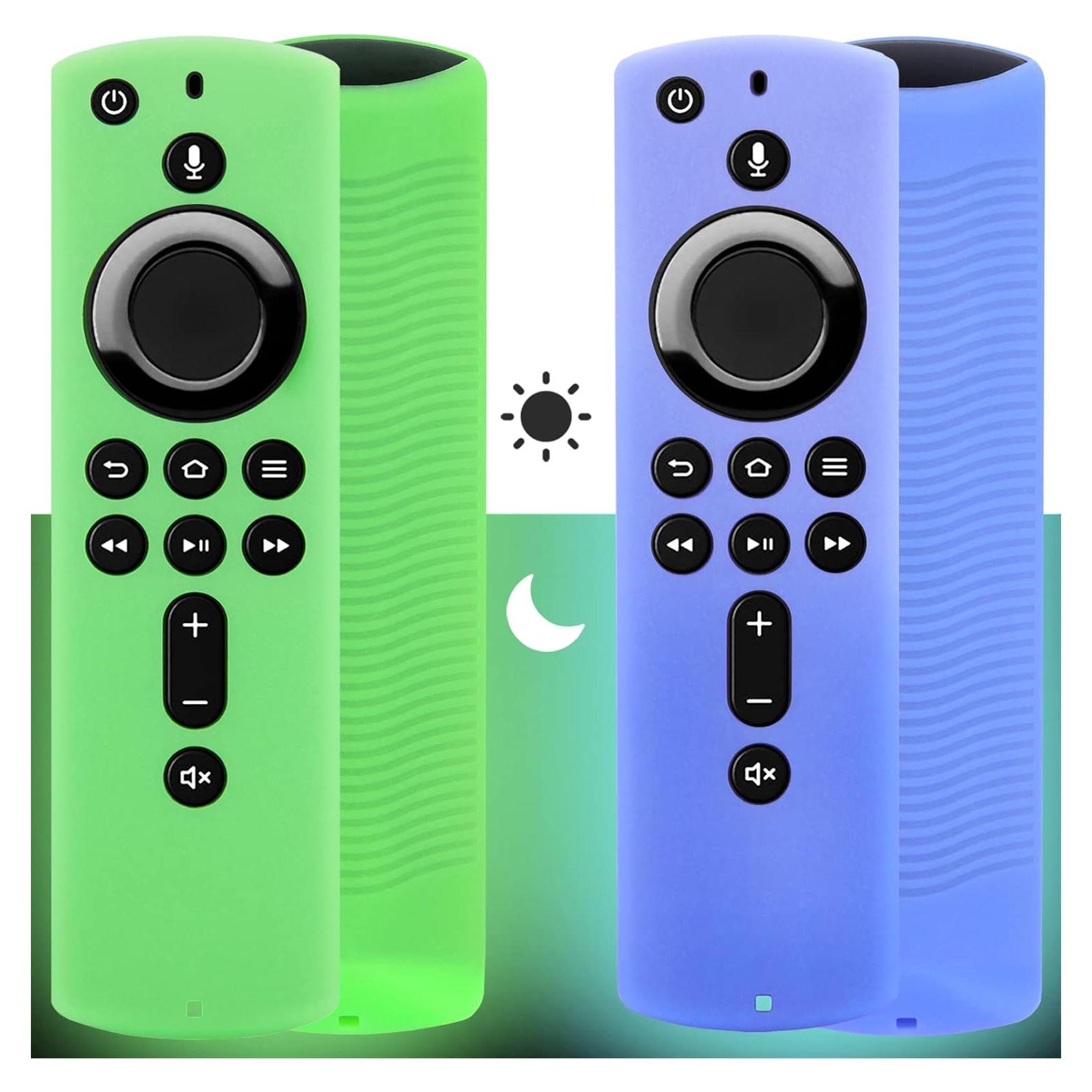 Funda de Control Remoto Firestick Pinowu Brilla en la Oscuridad