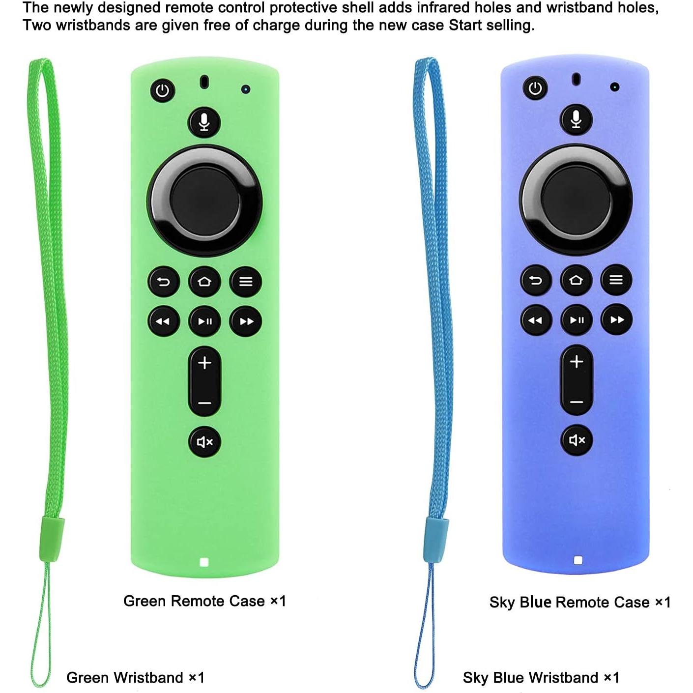 Funda de Control Remoto Firestick Pinowu Brilla en la Oscuridad