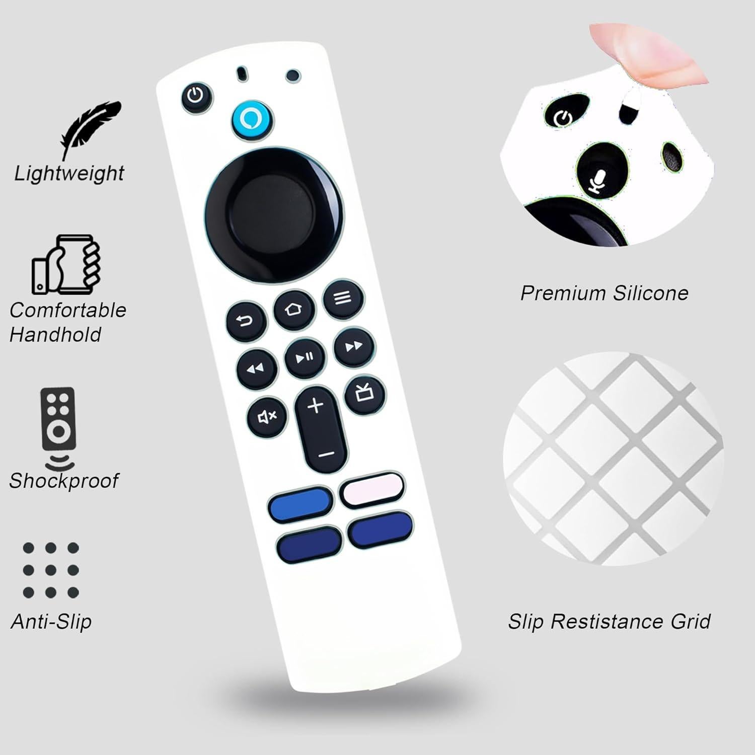 Funda de Control Remoto Firestick 4K GMXT Silicona Antideslizante