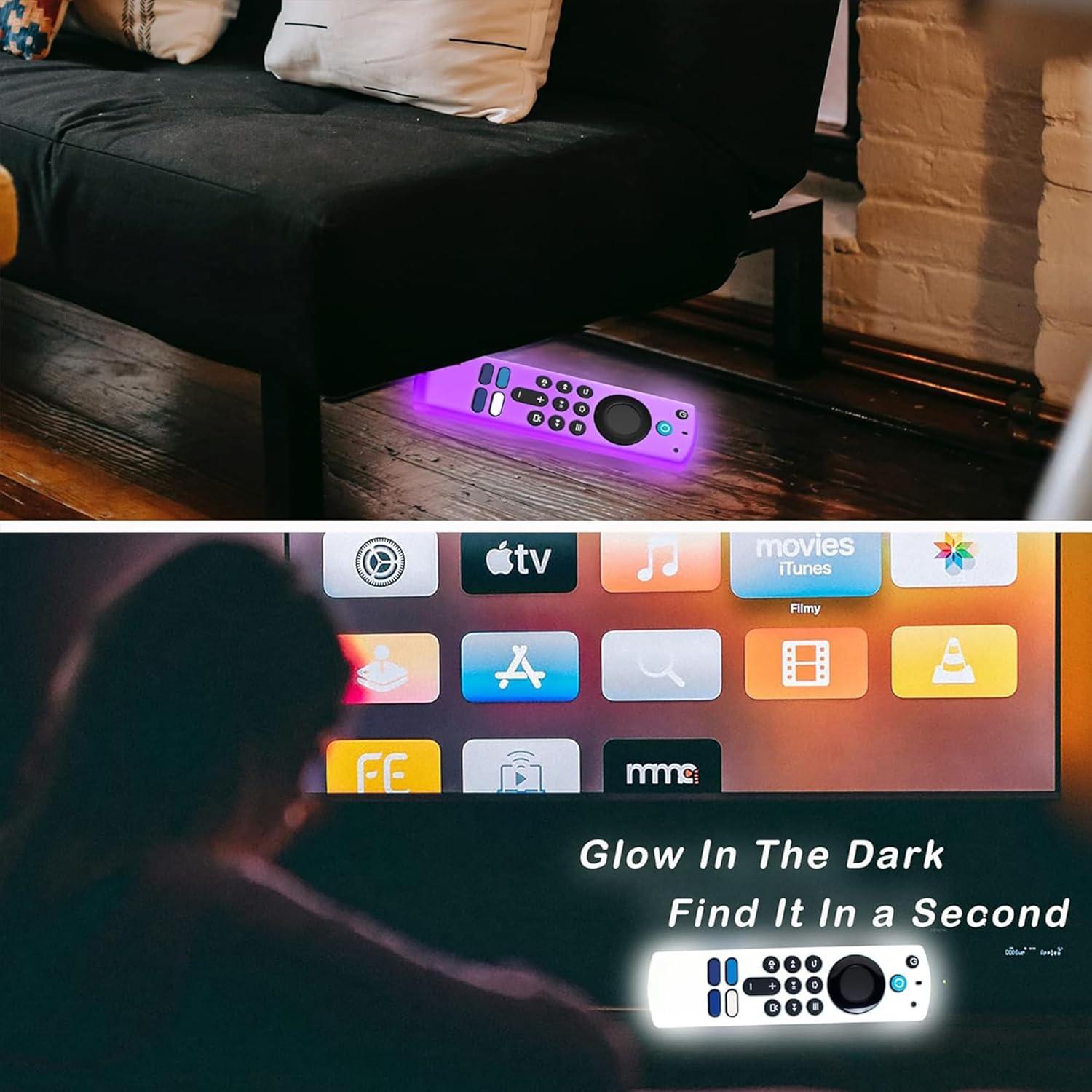 Funda de Control Remoto Firestick 4K GMXT Silicona Antideslizante