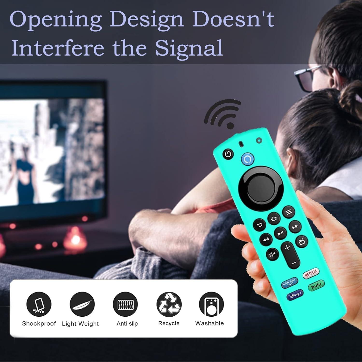 Funda de Silicona Gavyqier para Control Remoto Fire TV Stick 4K