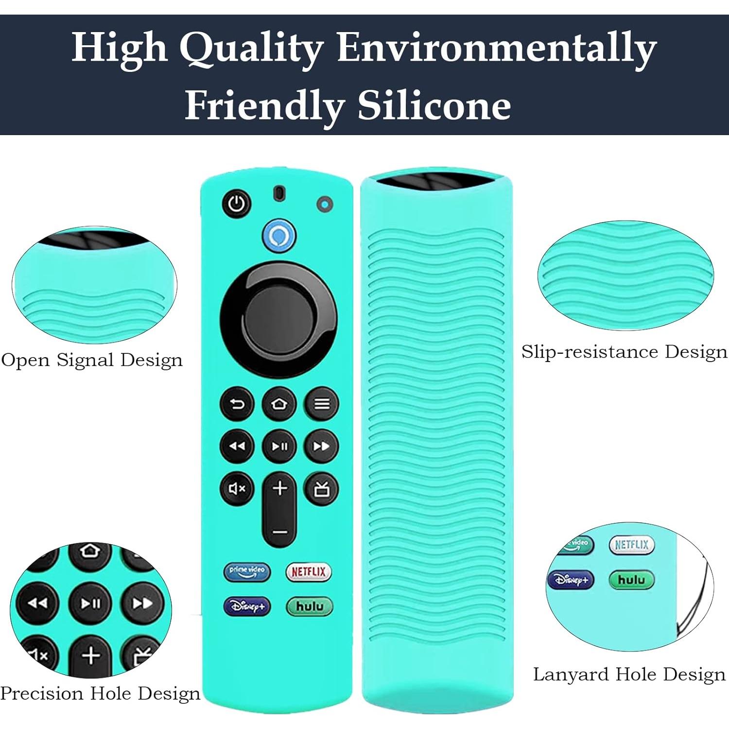 Funda de Silicona Gavyqier para Control Remoto Fire TV Stick 4K