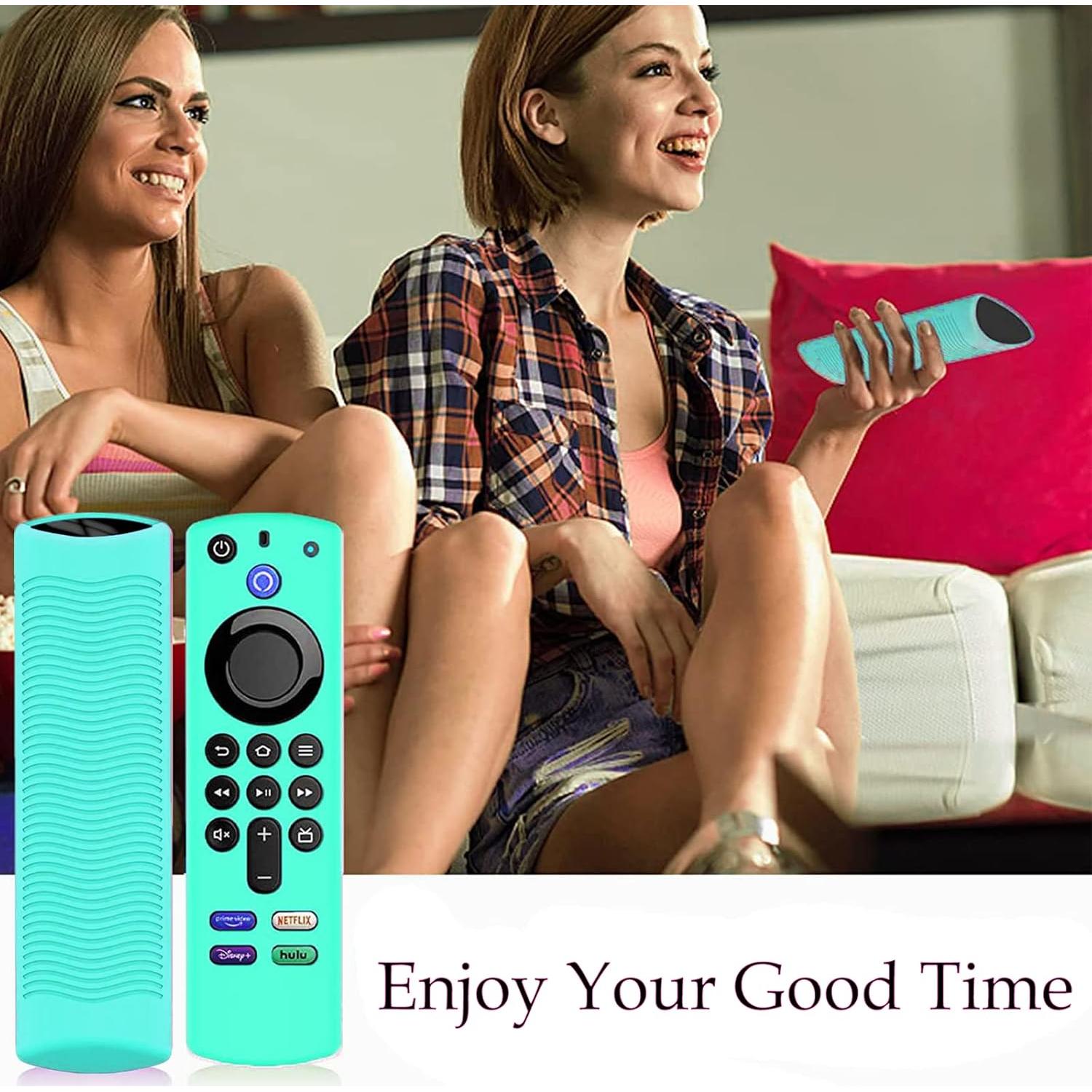 Funda de Silicona Gavyqier para Control Remoto Fire TV Stick 4K