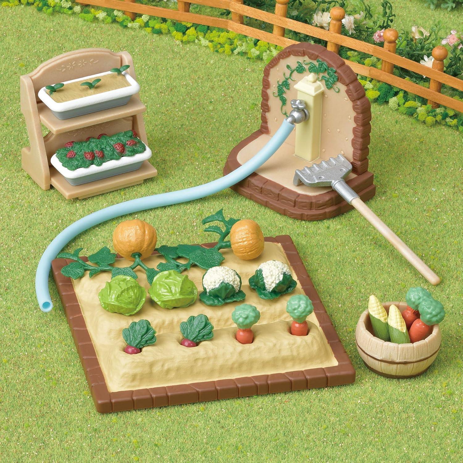 Set de Jardinería Epoch Sylvanian 616 con Verduras