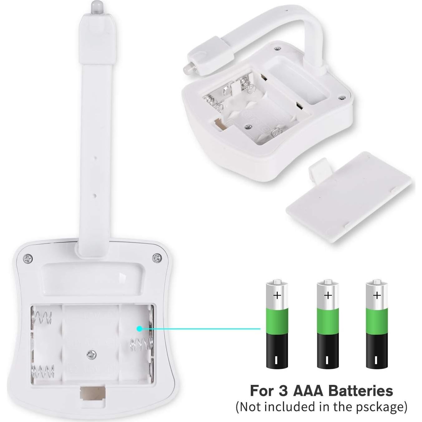 Luz Nocturna para Inodoro Aanrasey LED 8 Colores Sensor Movimiento